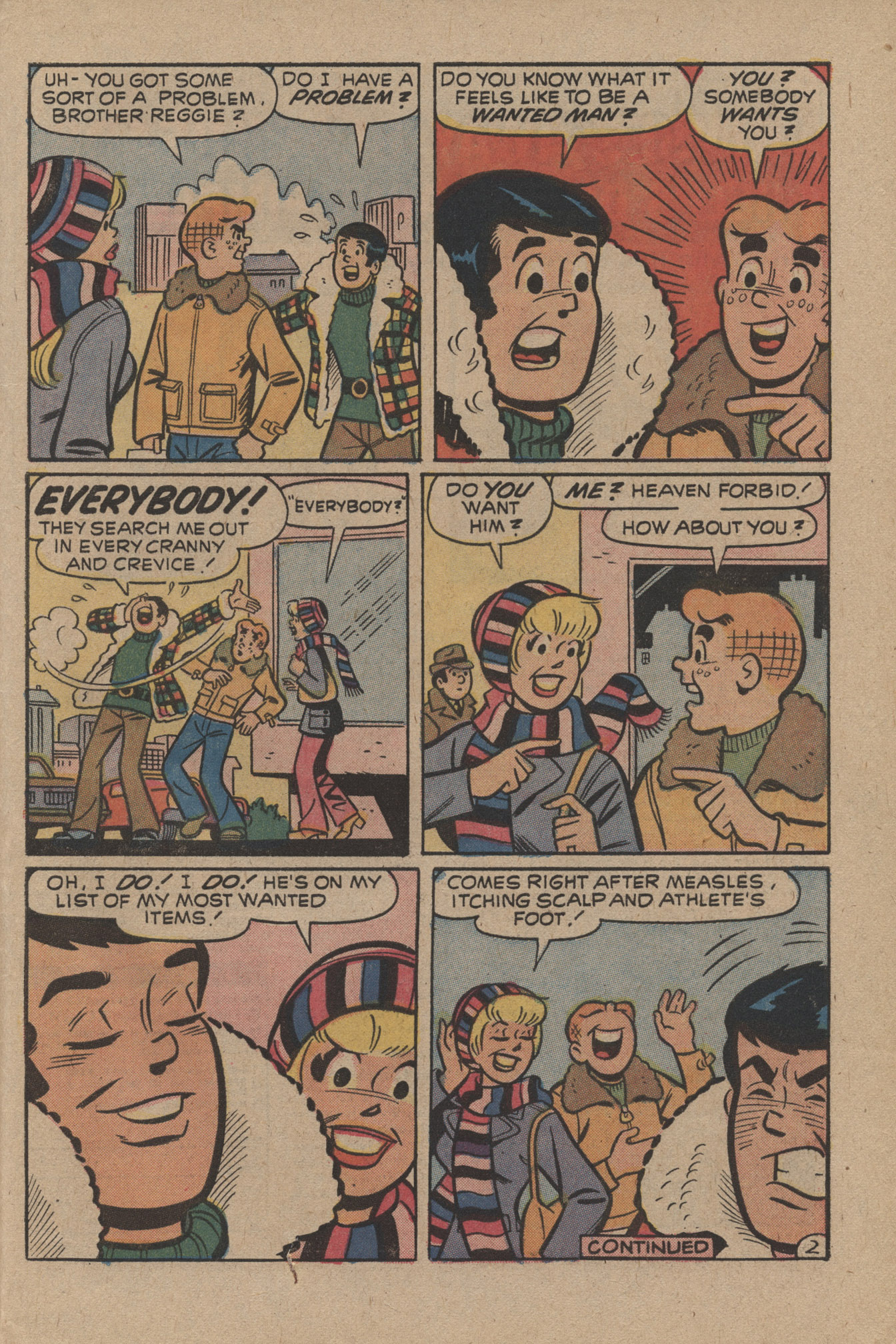 Read online Reggie and Me (1966) comic -  Issue #62 - 43