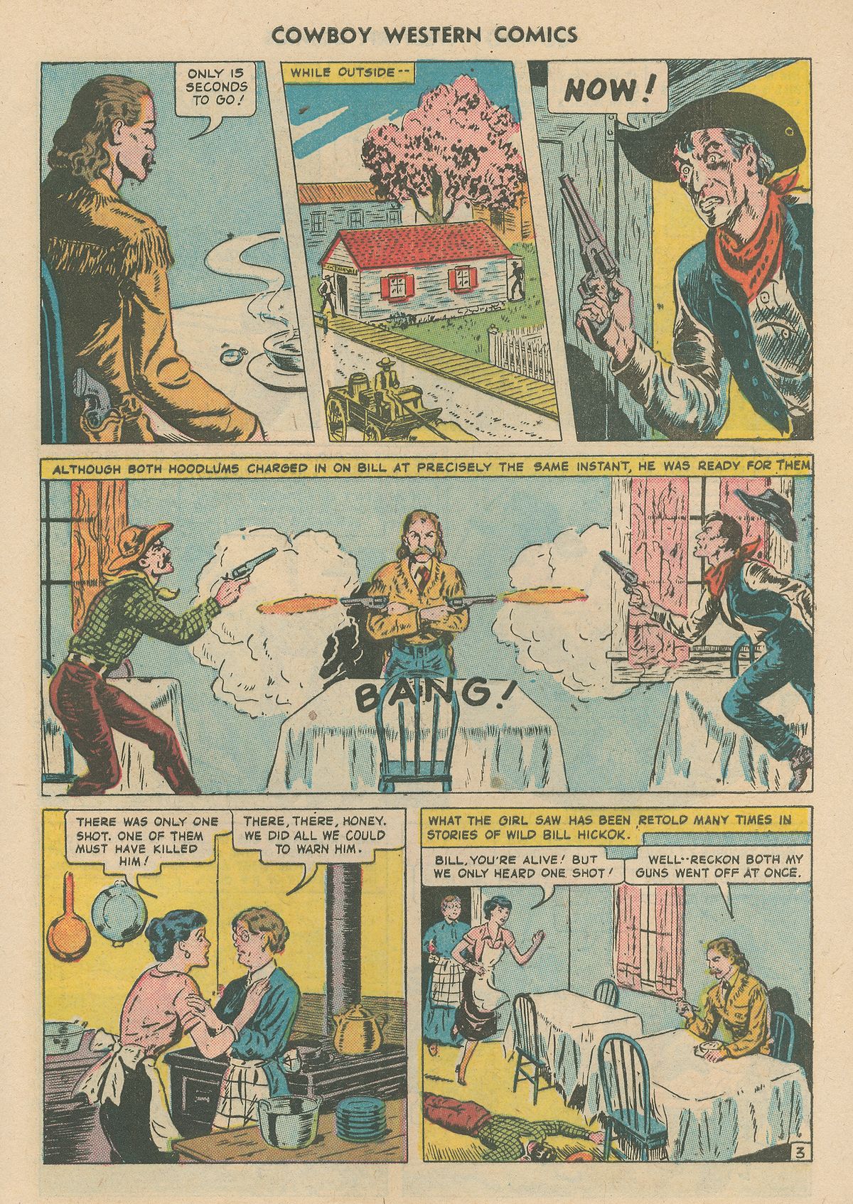 Read online Cowboy Western Comics (1948) comic -  Issue #31 - 33