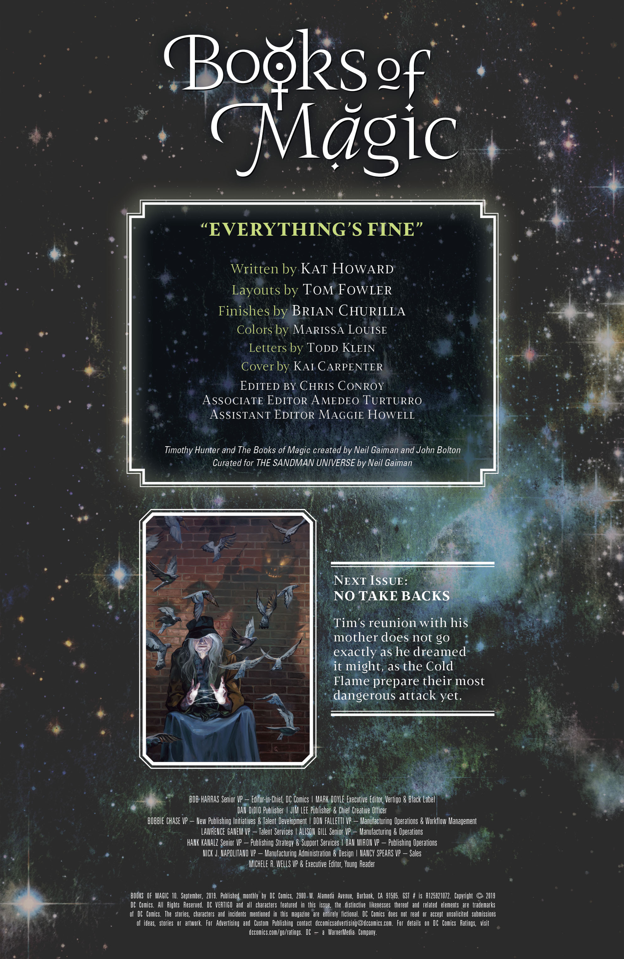 Read online Books of Magic (2018) comic -  Issue #10 - 24