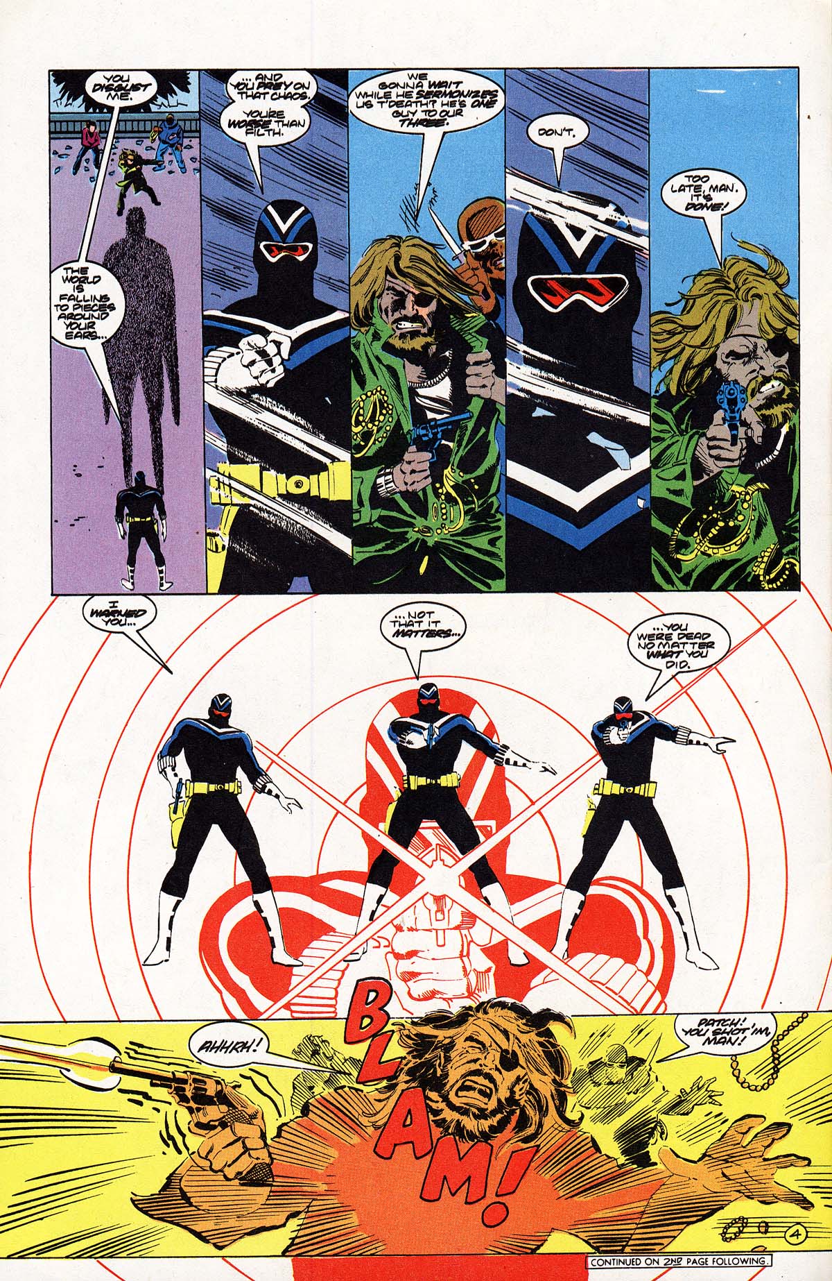 Read online Vigilante (1983) comic -  Issue #22 - 5