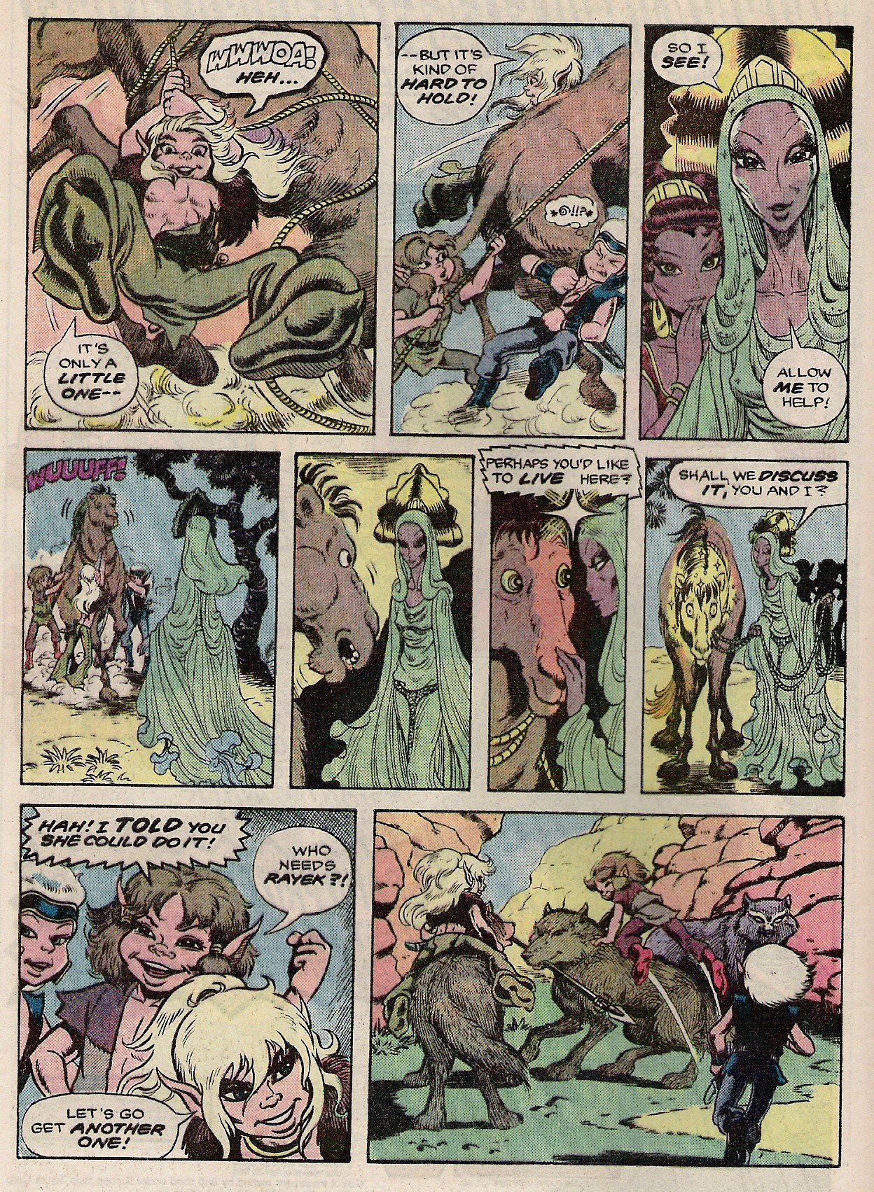Read online ElfQuest comic -  Issue #8 - 6