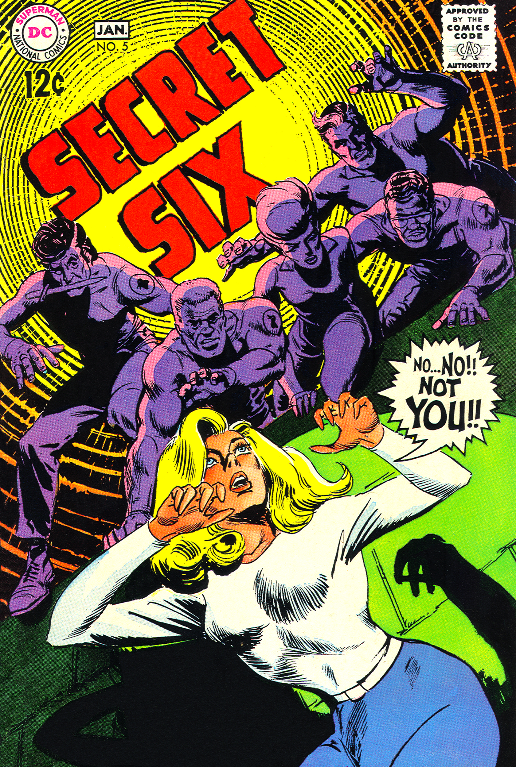 Read online Secret Six (1968) comic -  Issue #5 - 1