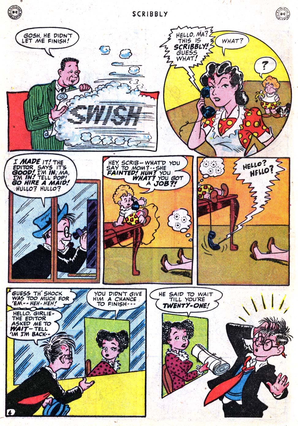 Read online Scribbly comic -  Issue #1 - 6