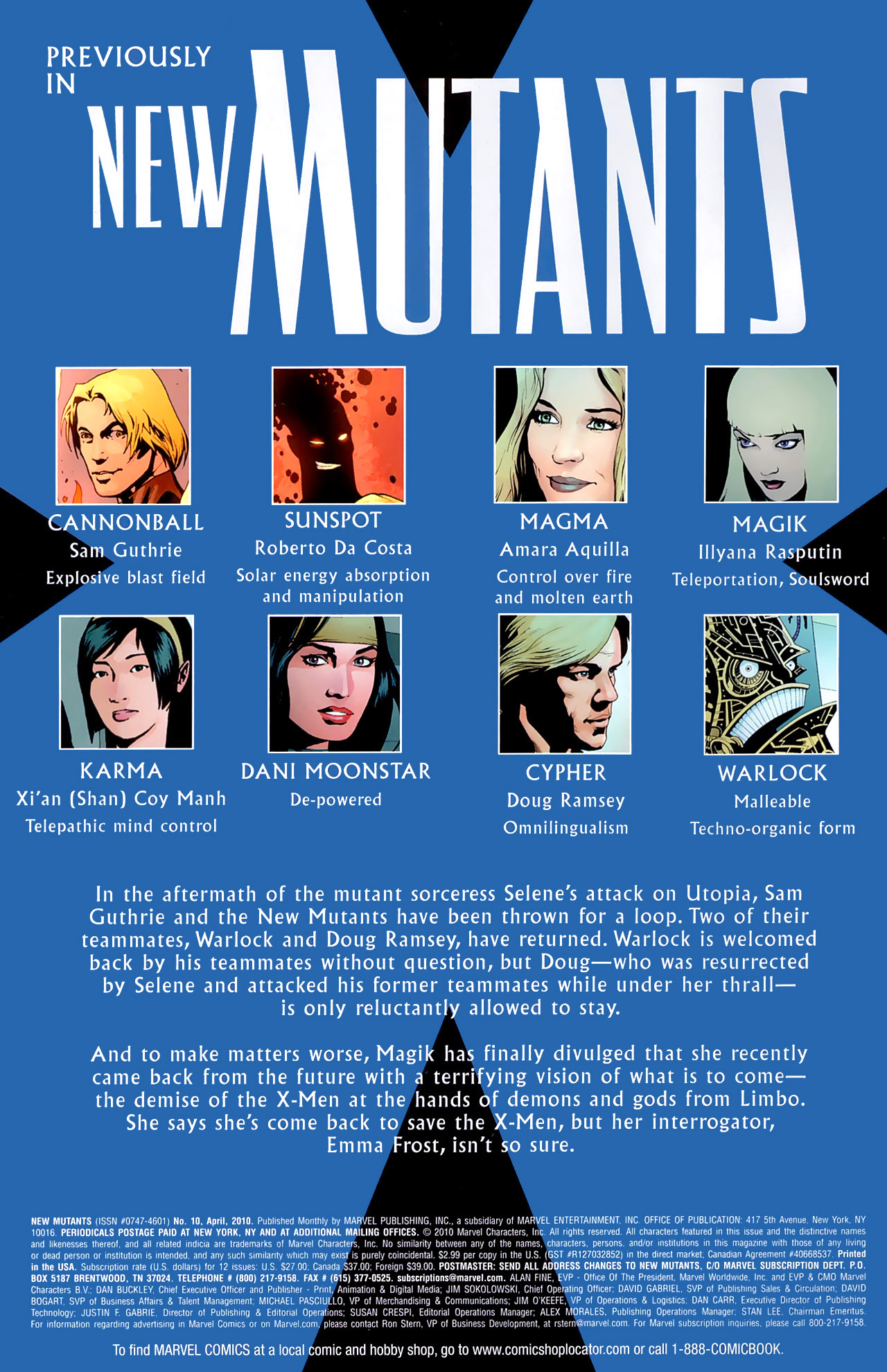 New Mutants (2009) Issue #10 #10 - English 5