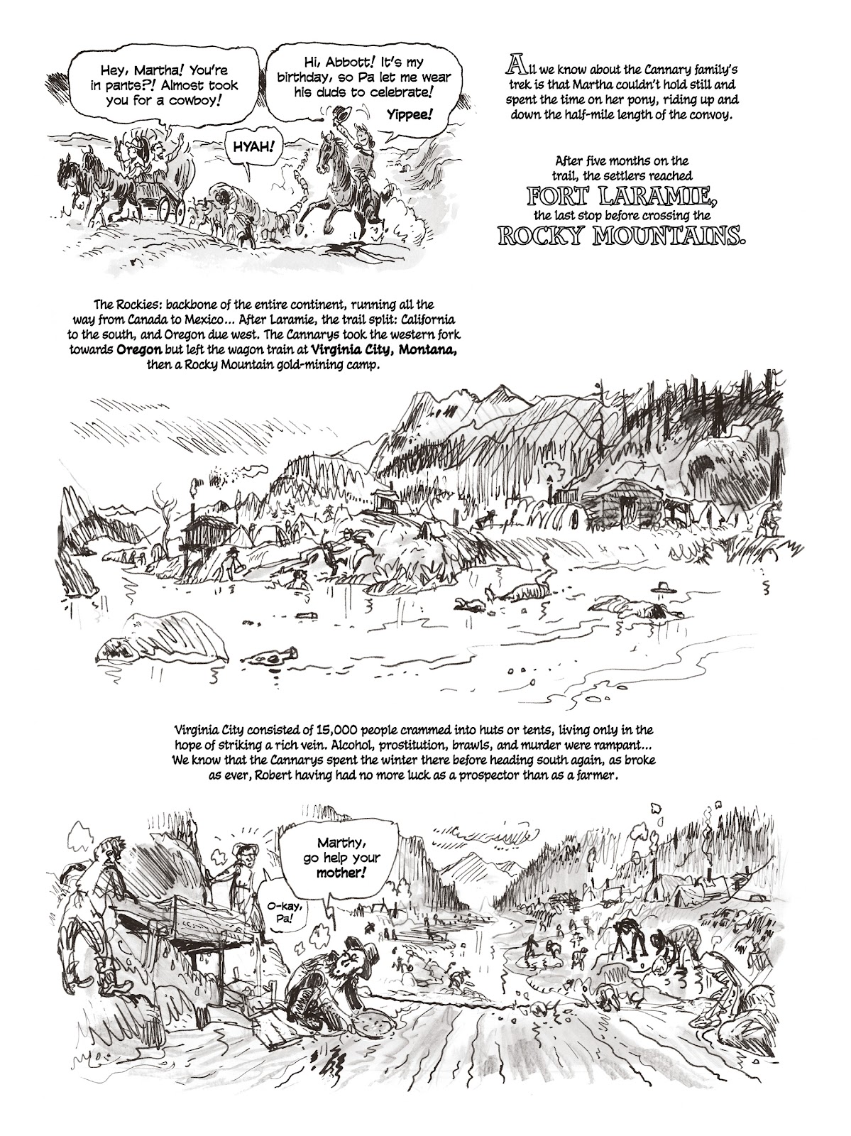 Calamity Jane: The Calamitous Life of Martha Jane Cannary issue TPB (Part 1) - Page 11