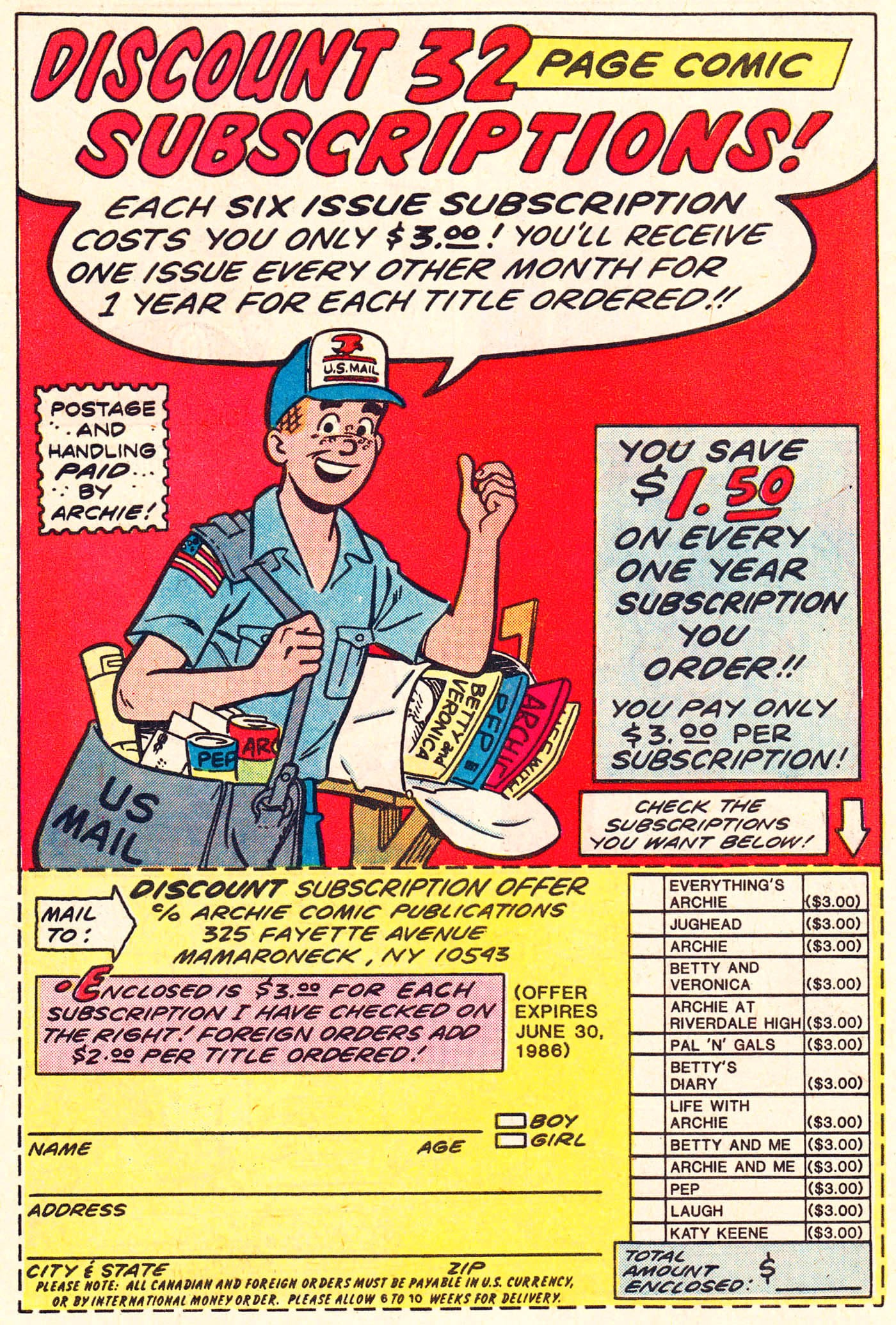 Read online Archie's Pals 'N' Gals (1952) comic -  Issue #182 - 34