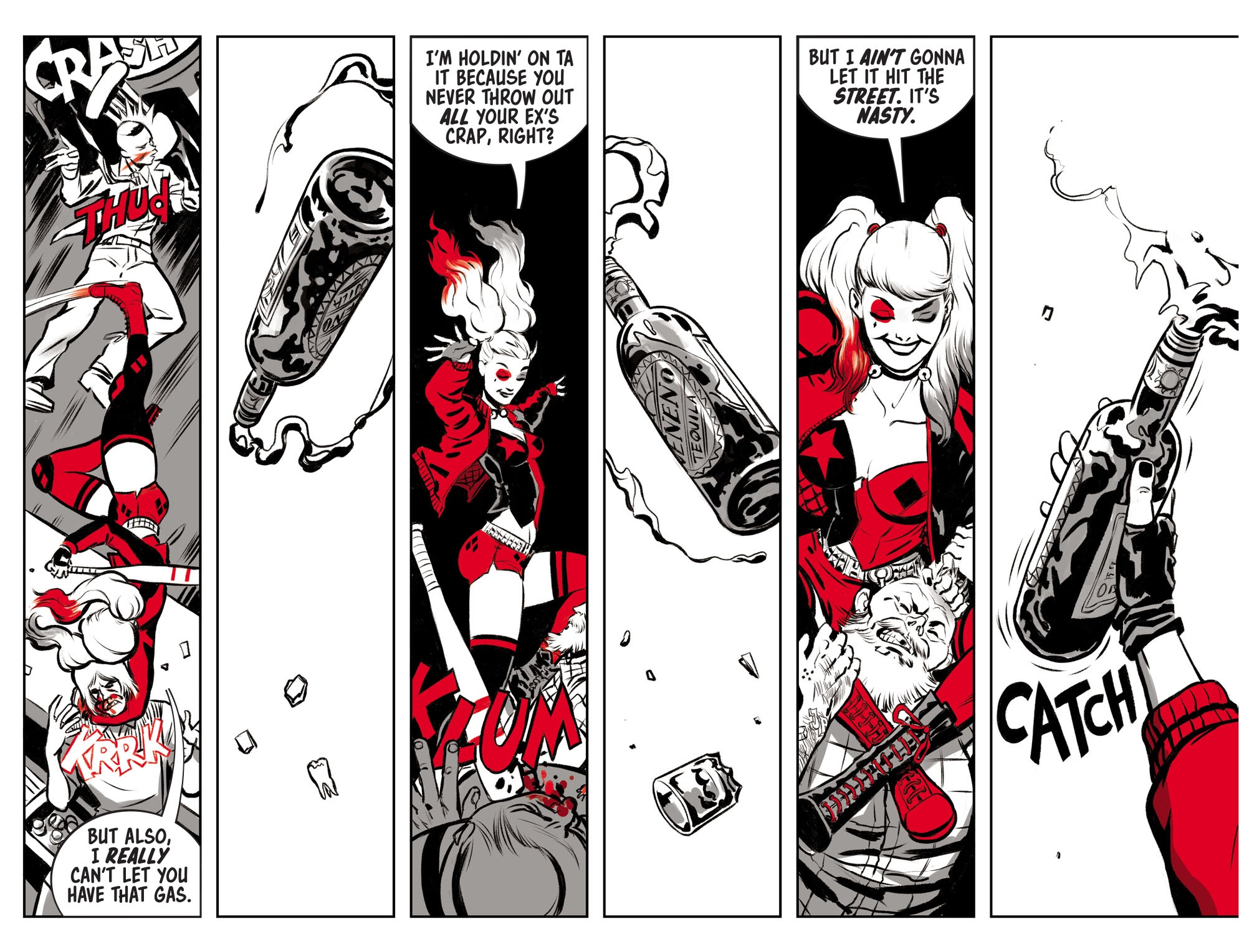 Read online Harley Quinn Black   White   Red comic -  Issue #3 - 21