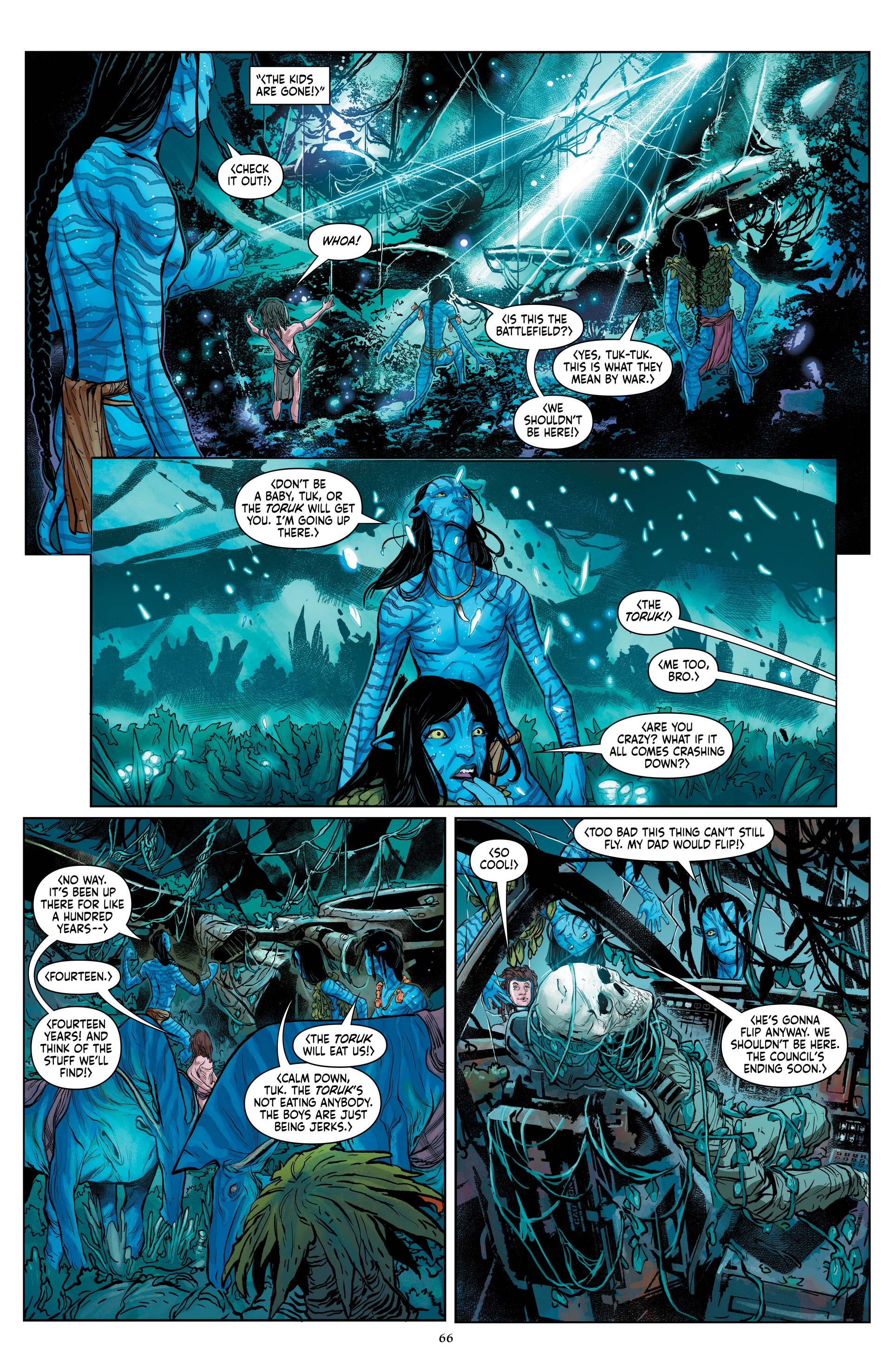 Read online Avatar: The High Ground comic -  Issue # TPB 1 - 67