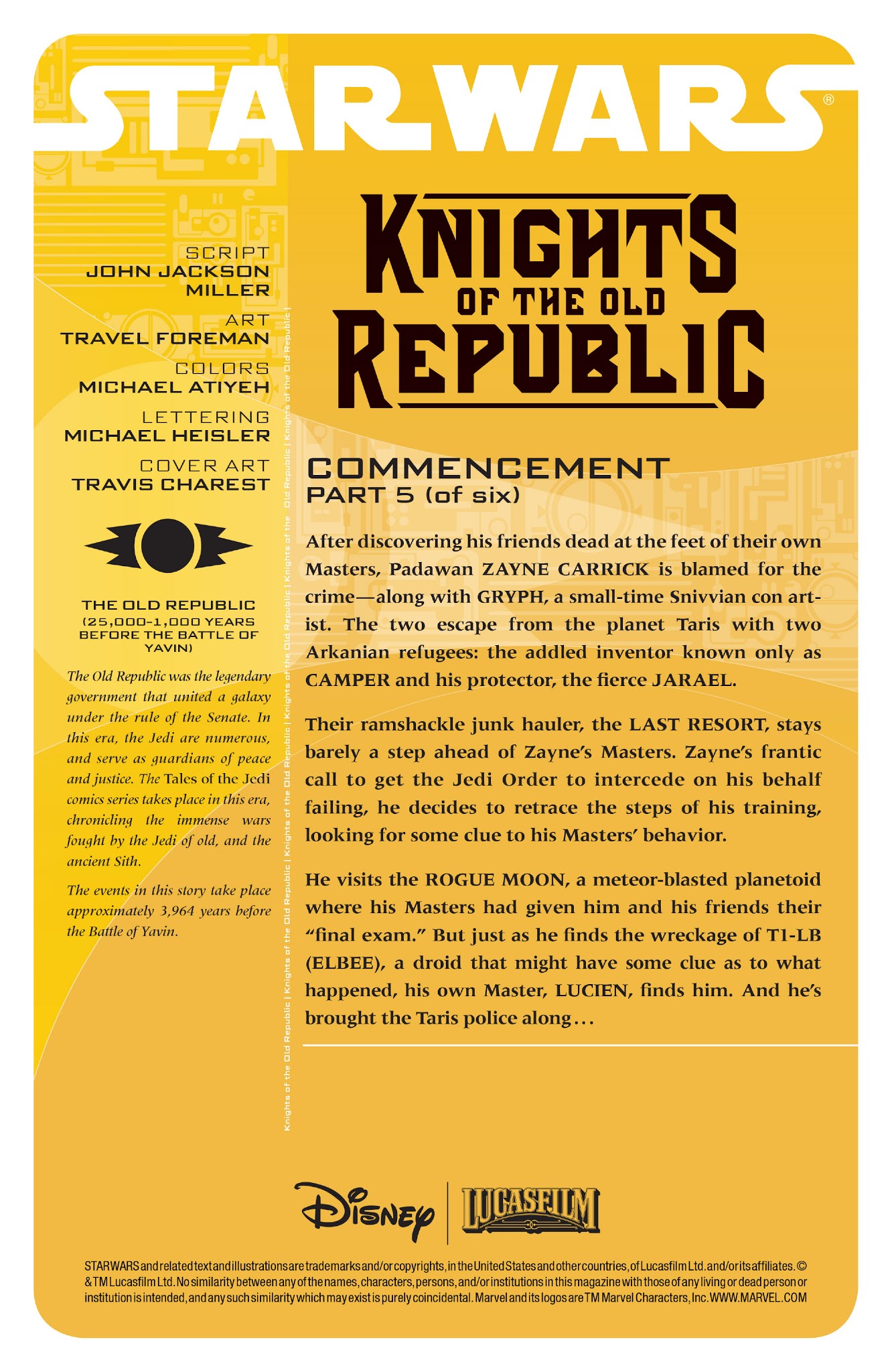 Read online Star Wars Legends: The Old Republic - Epic Collection comic -  Issue # TPB 1 - 109