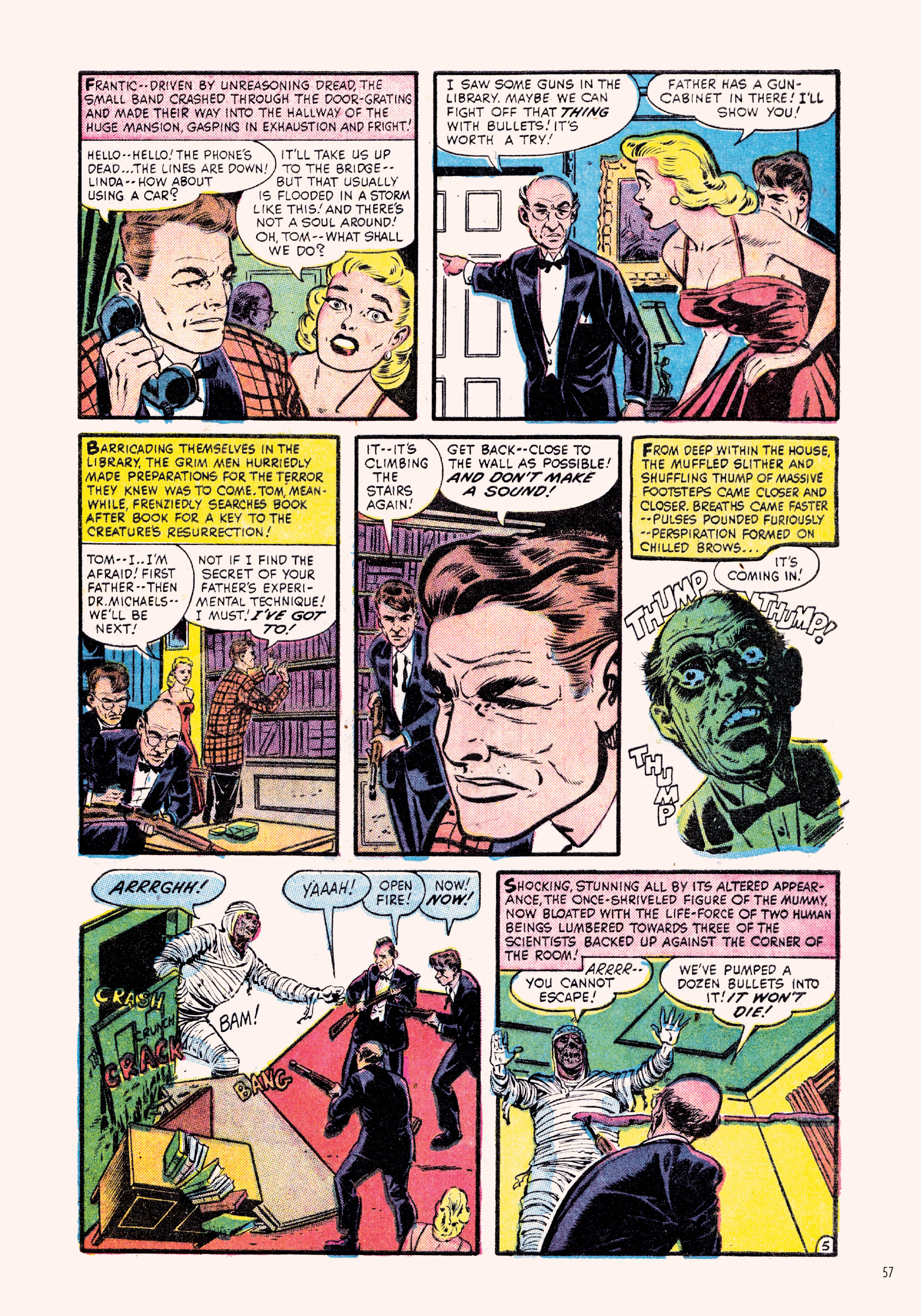 Read online Classic Monsters of Pre-Code Horror Comics: Mummies comic -  Issue # TPB - 57