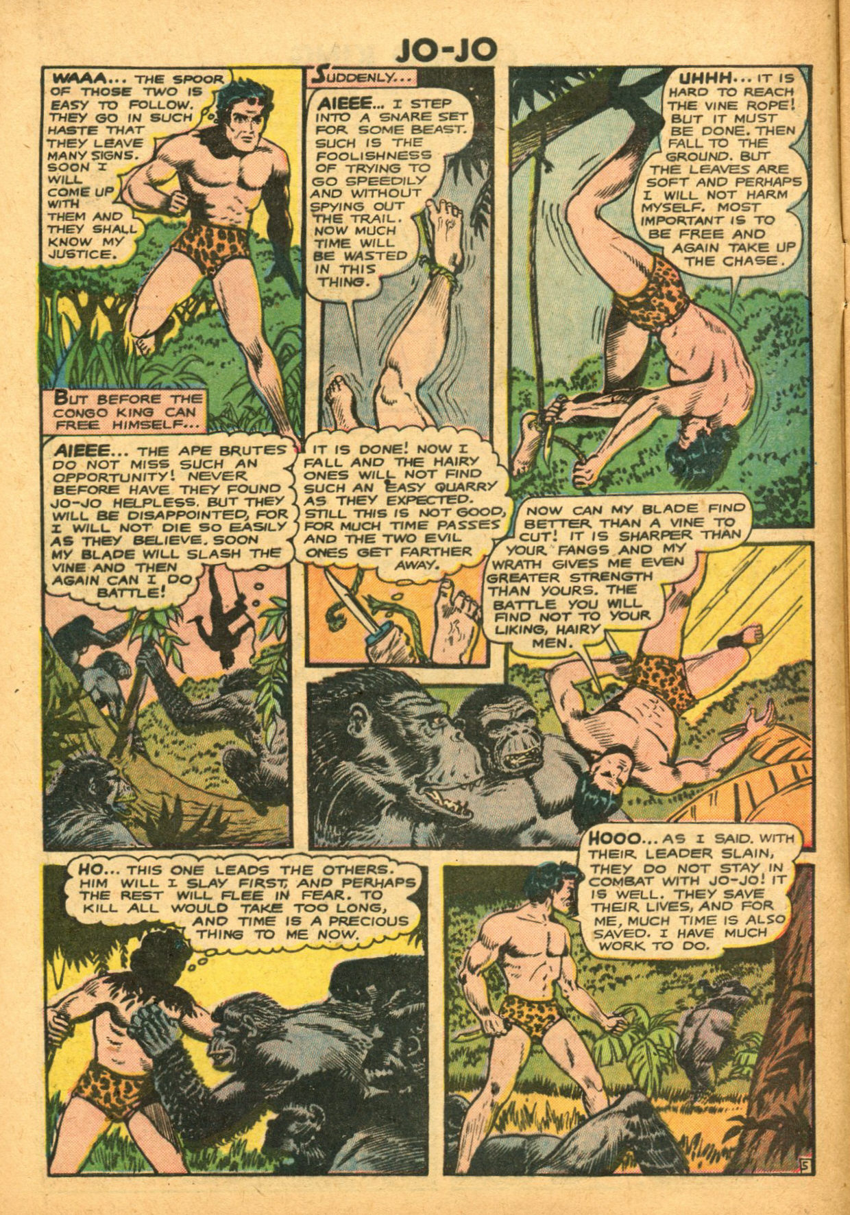 Read online Jo-Jo Congo King comic -  Issue #29 - 6