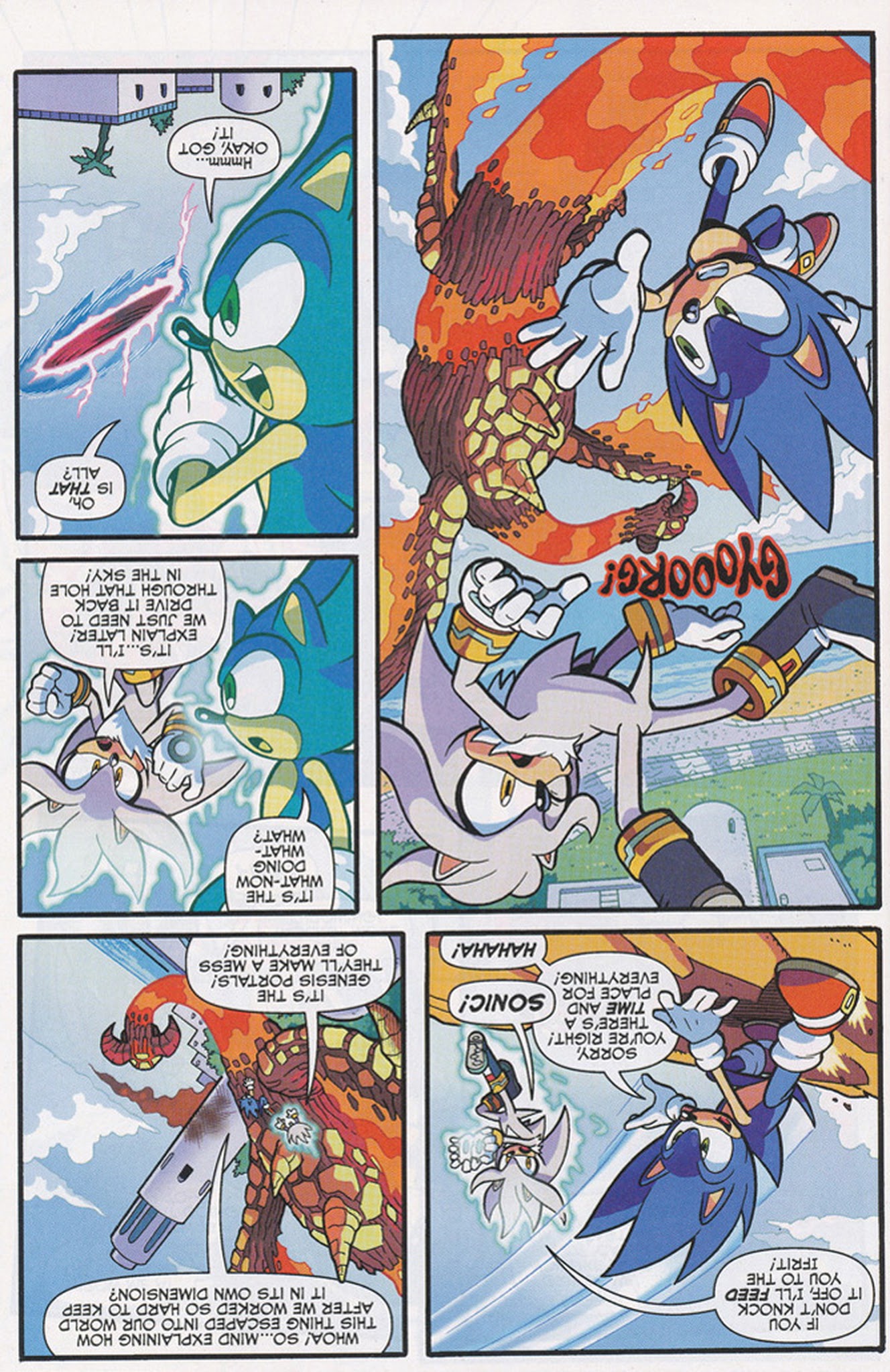 Read online Free Comic Book Day 2015 comic -  Issue # Sonic the Hedgehog - Mega Man Worlds Unite Prelude - 32
