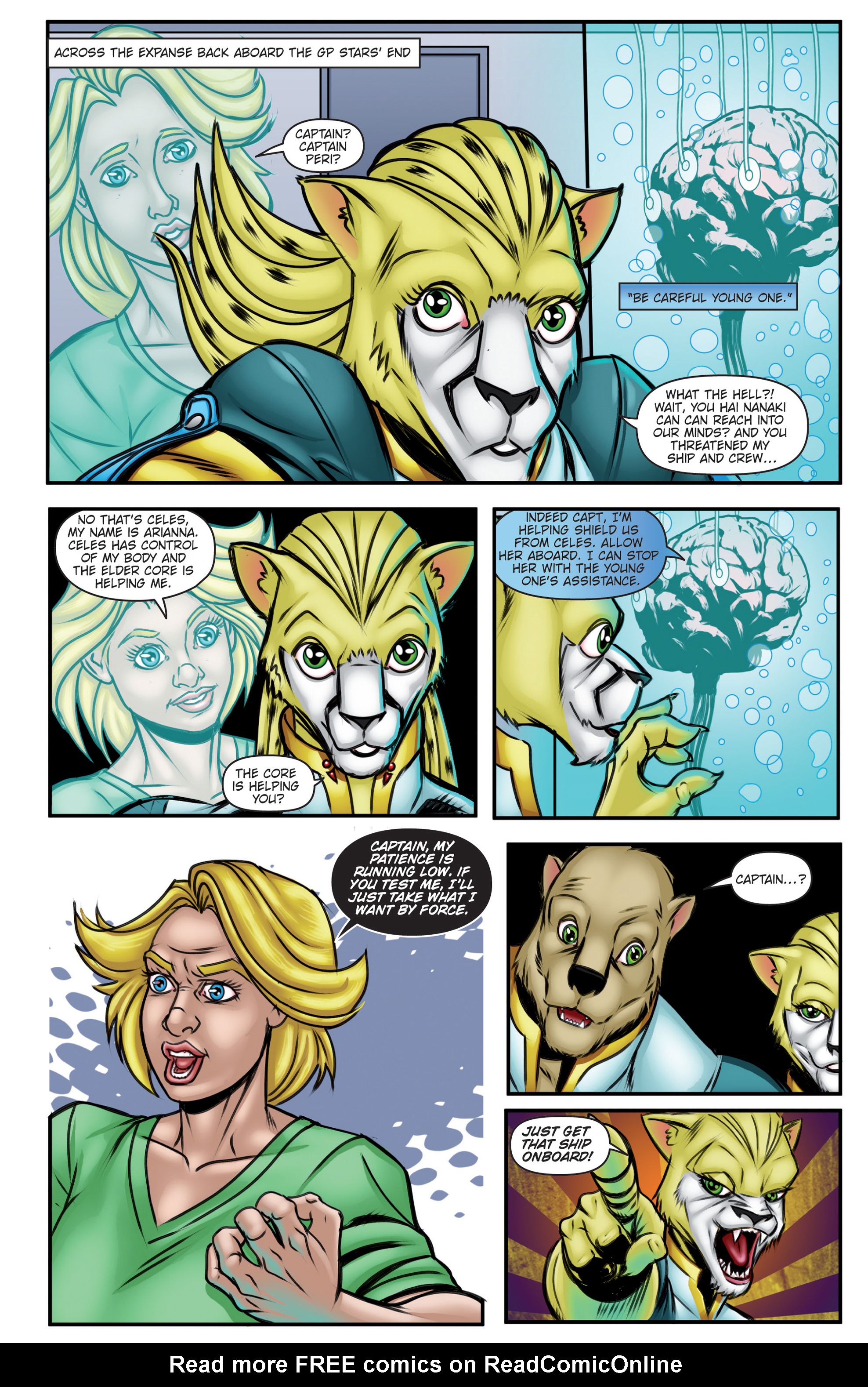Read online Stars End comic -  Issue #3 - 12