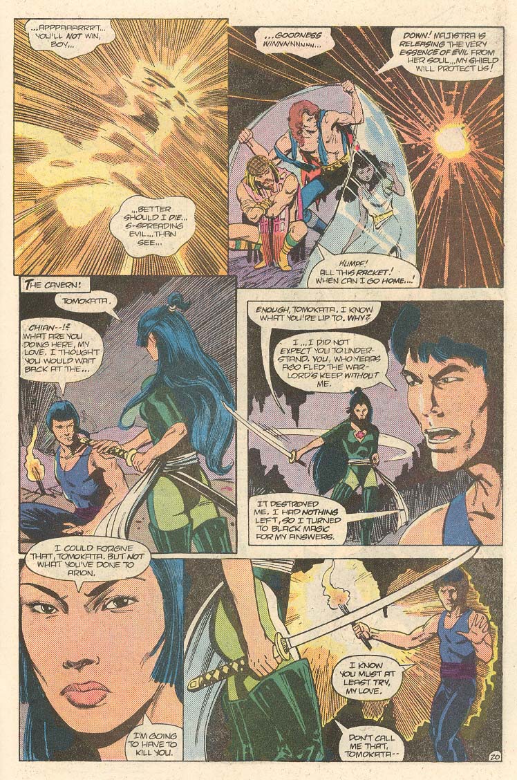Read online Arion, Lord of Atlantis comic -  Issue #33 - 21