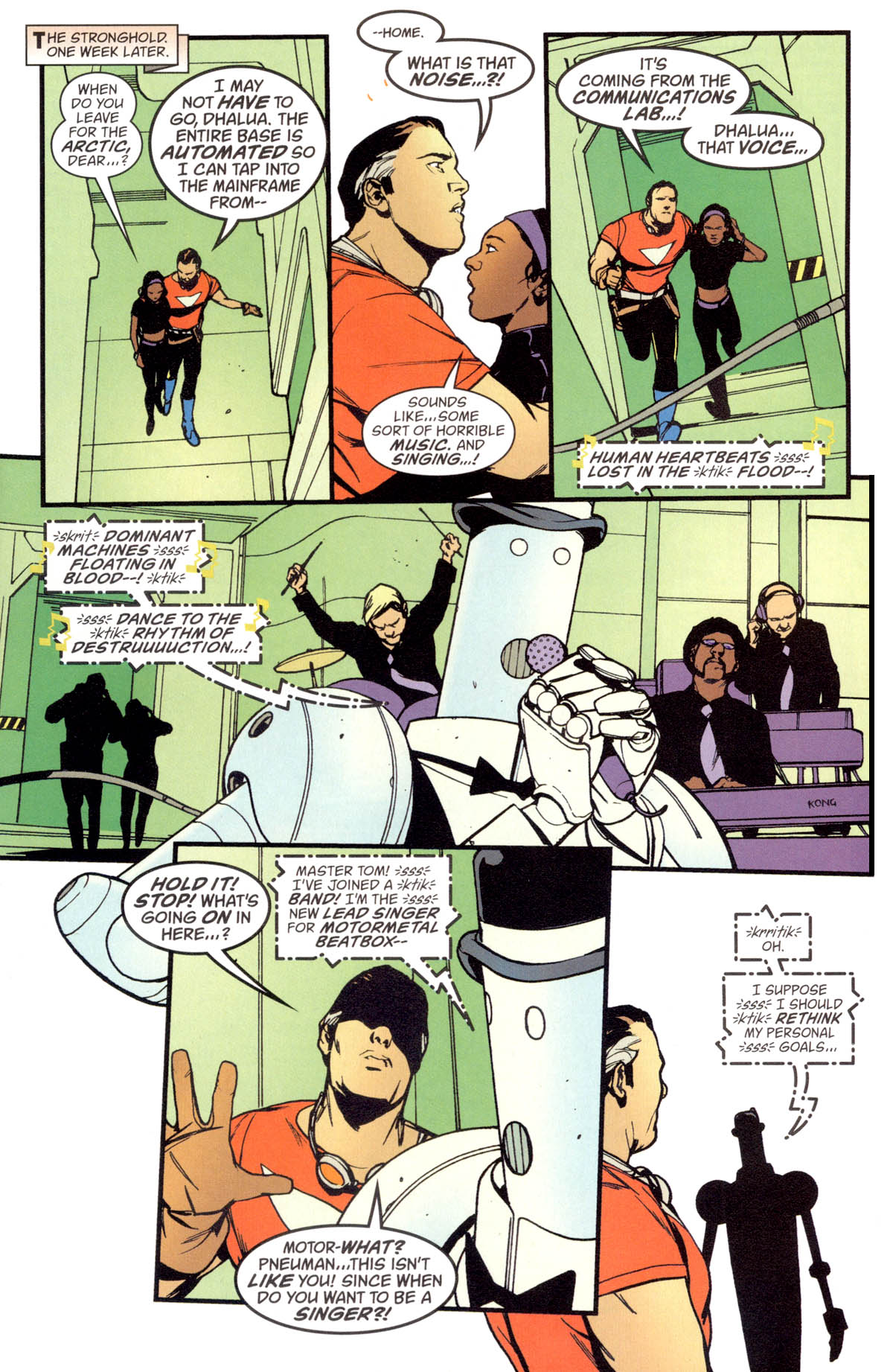 Read online Tom Strong comic -  Issue #33 - 4