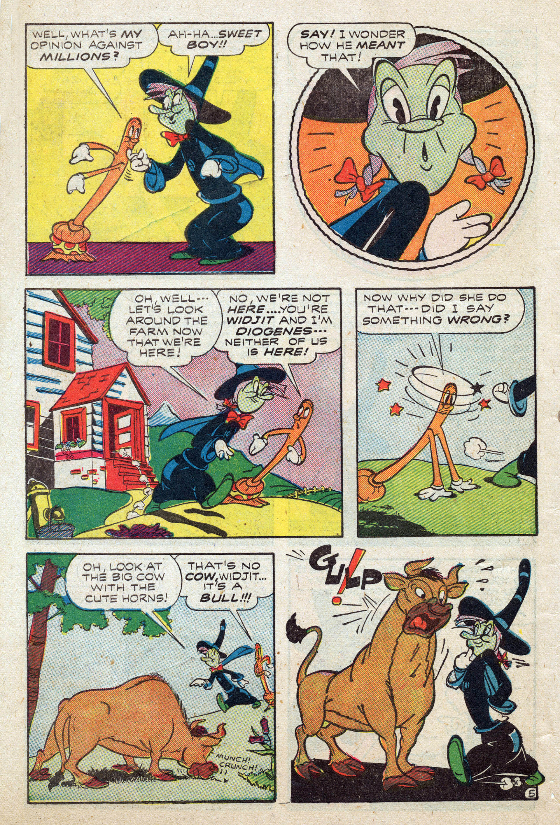 Read online Comedy Comics (1942) comic -  Issue #25 - 46
