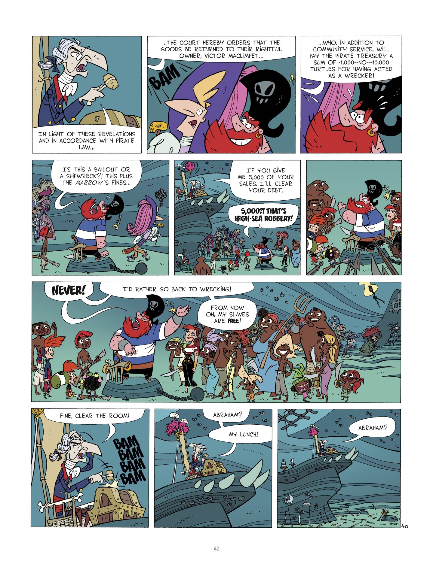 Read online Pirate Family comic -  Issue #1 - 42