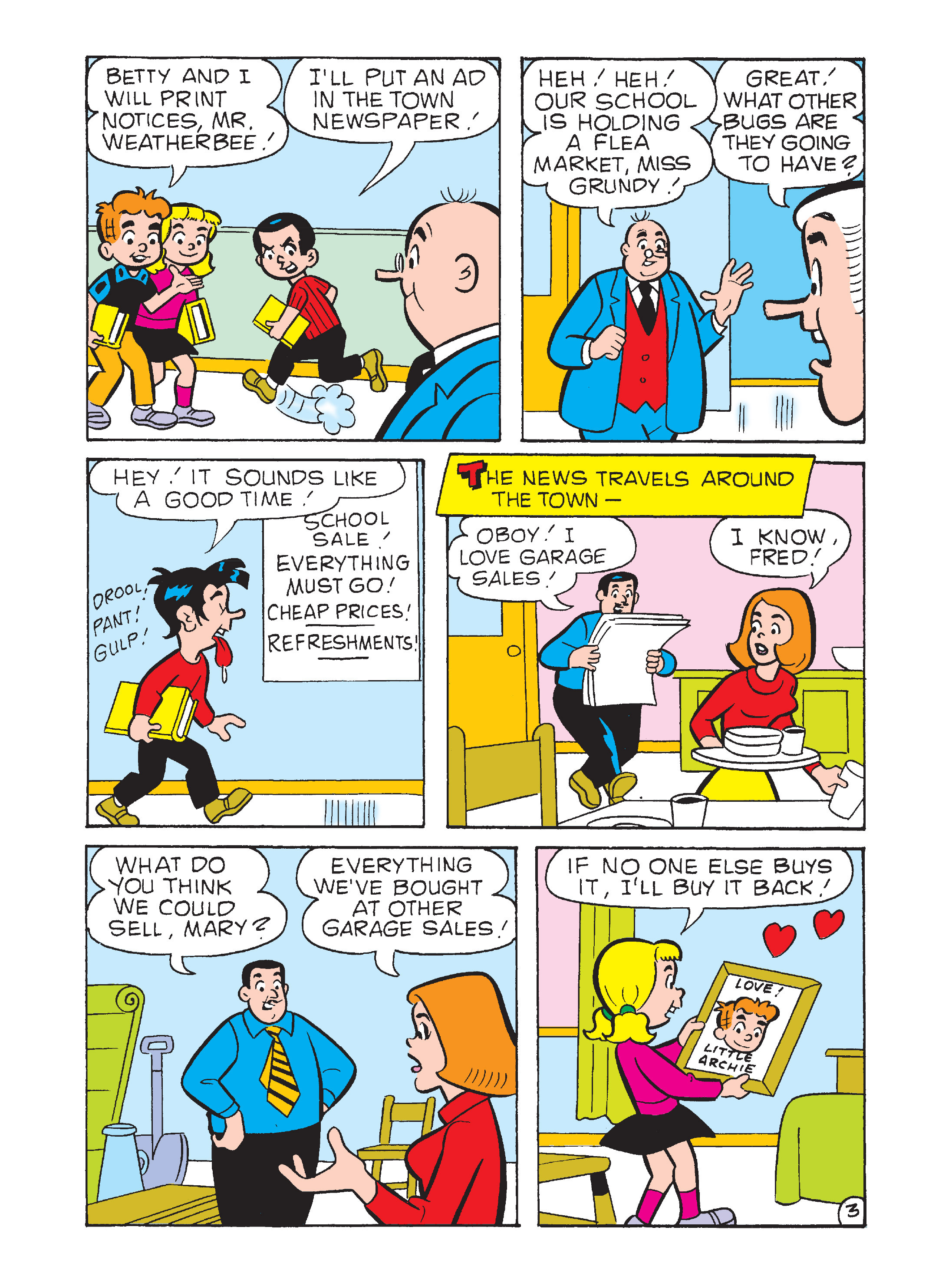 Read online Archie's Funhouse Double Digest comic -  Issue #12 - 135