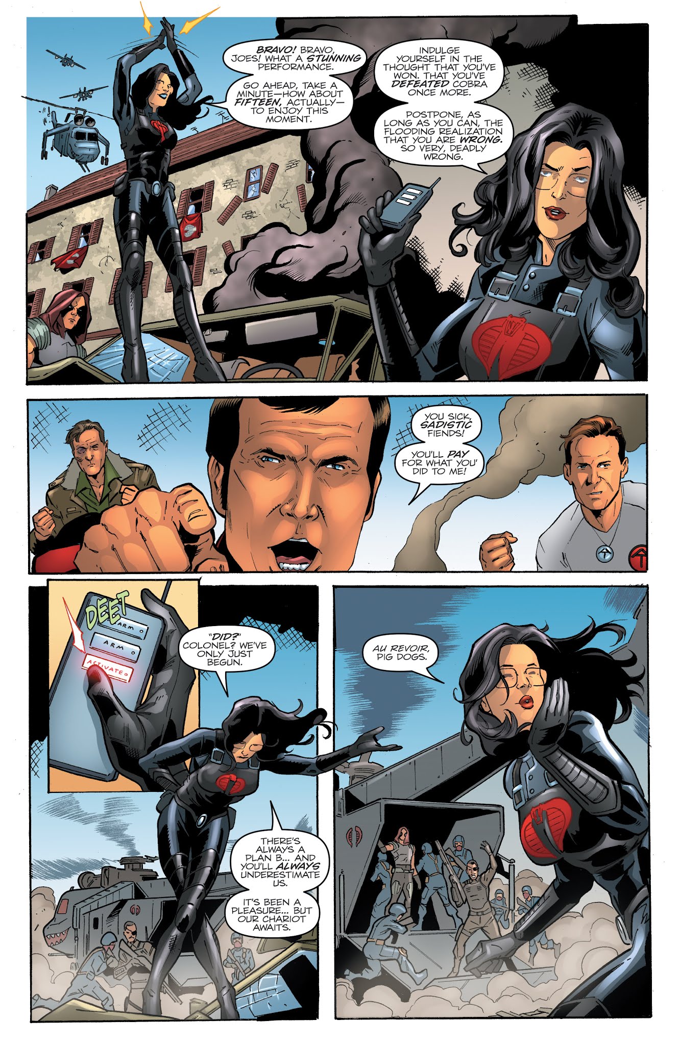 Read online G.I. Joe: A Real American Hero vs. the Six Million Dollar Man comic -  Issue #4 - 5