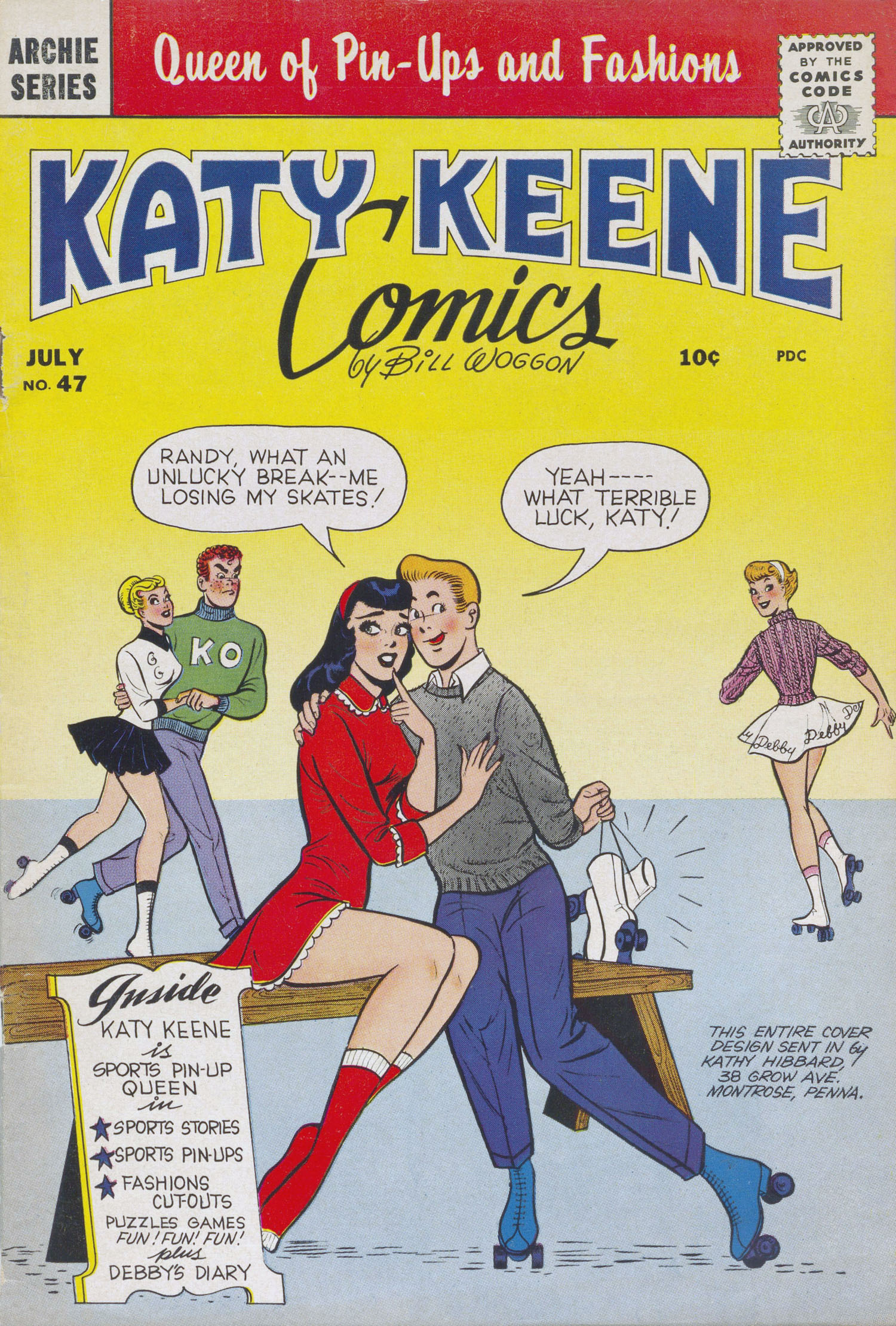 Read online Katy Keene (1949) comic -  Issue #47 - 1