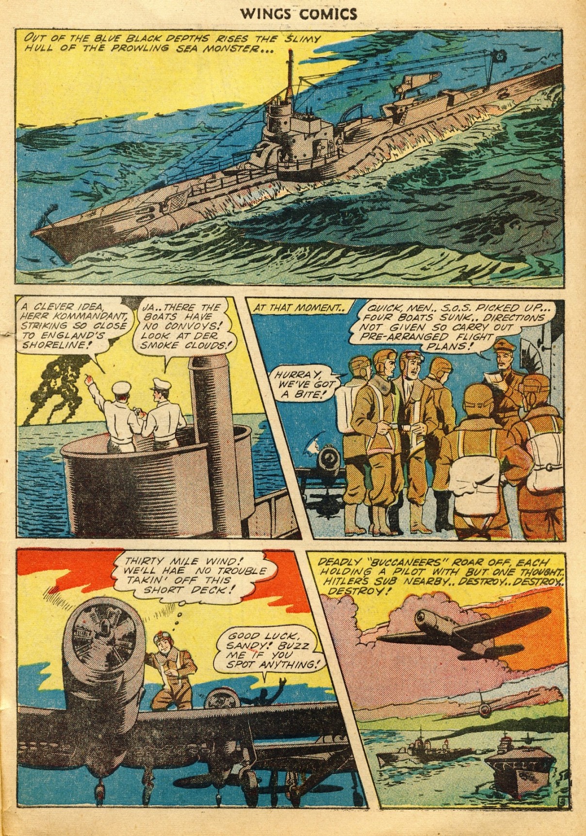 Read online Wings Comics comic -  Issue #39 - 47