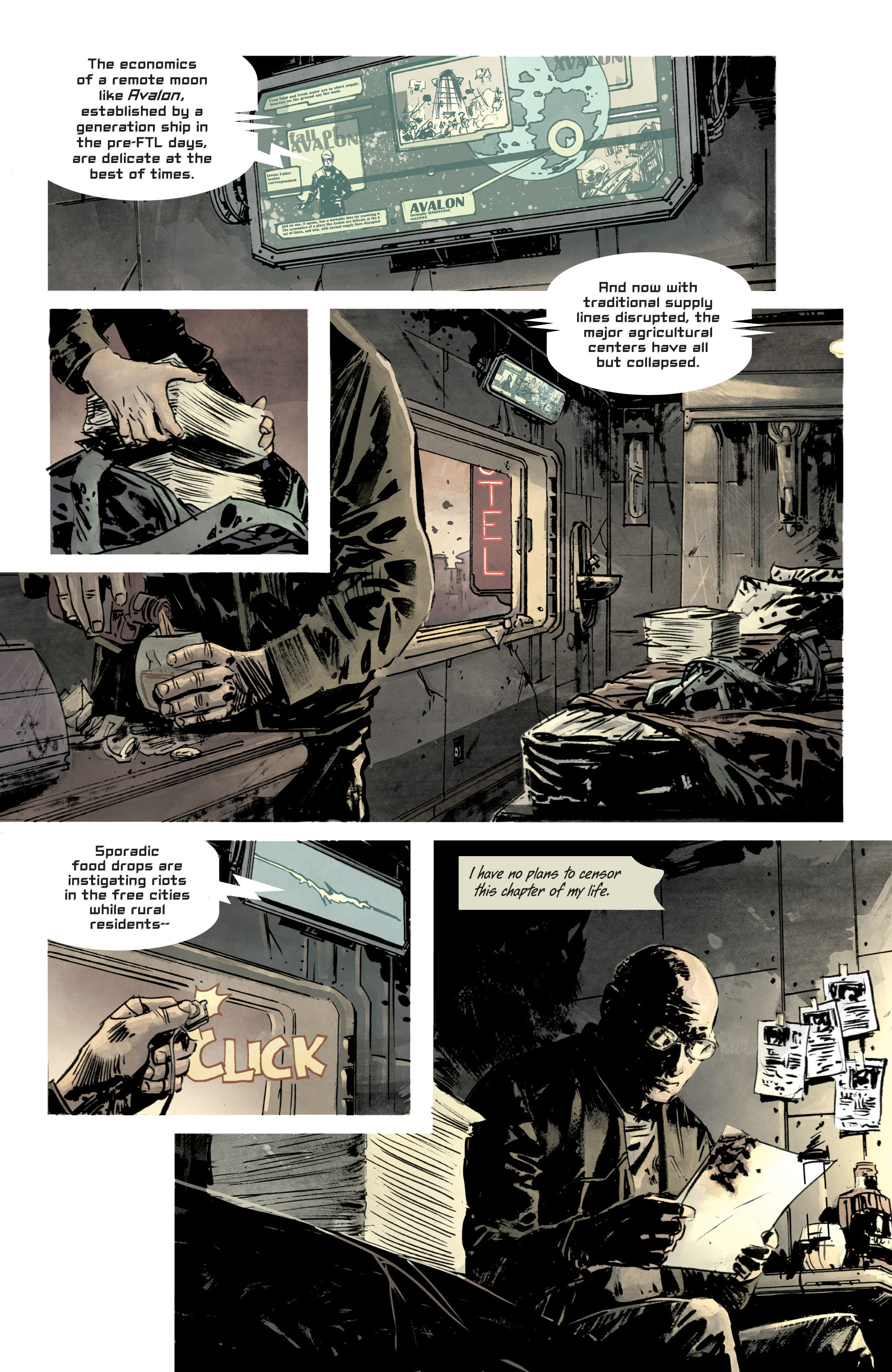 Read online Invisible Republic comic -  Issue #1 - 7