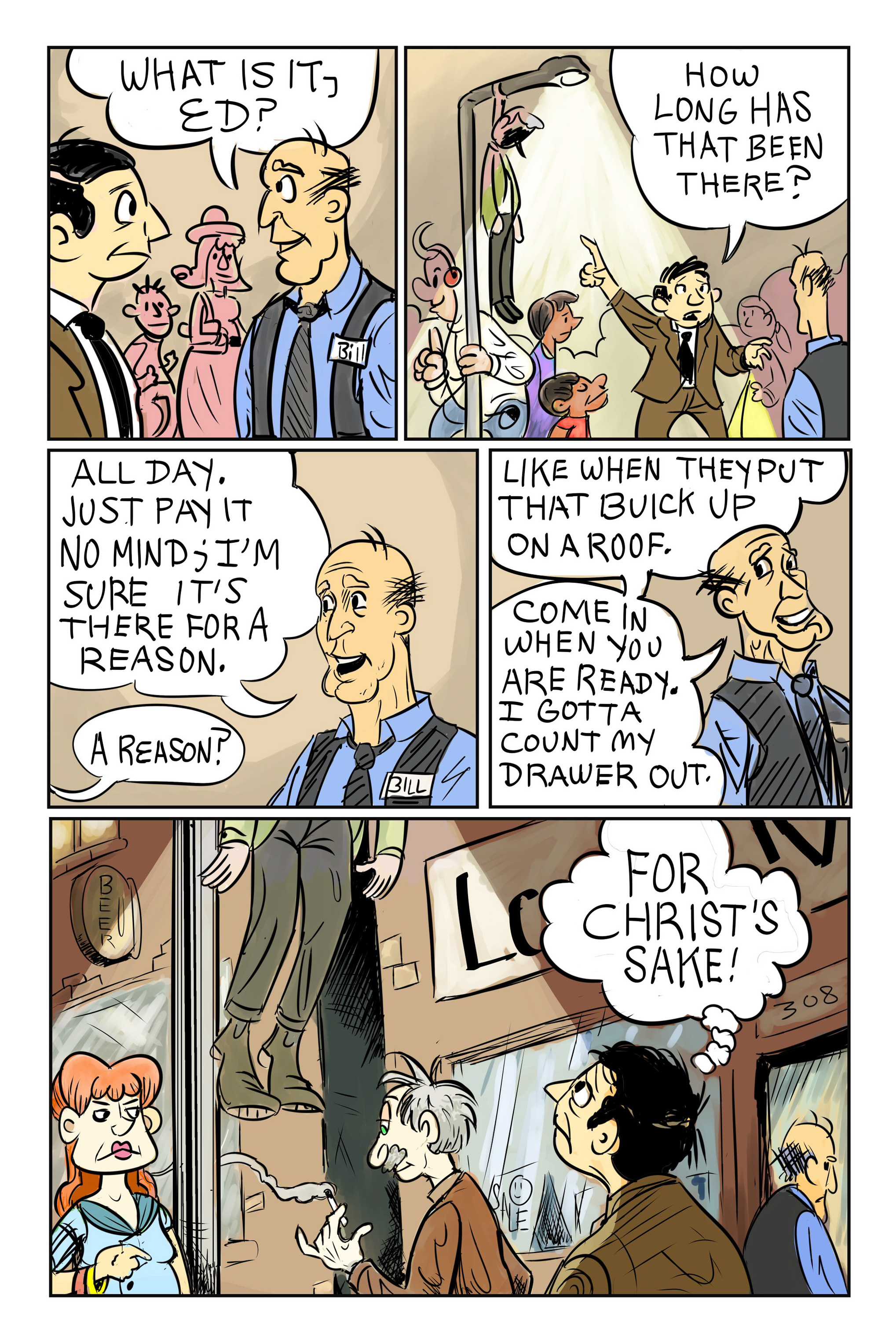 Read online Philip K. Dick's The Hanging Stranger comic -  Issue # Full - 5
