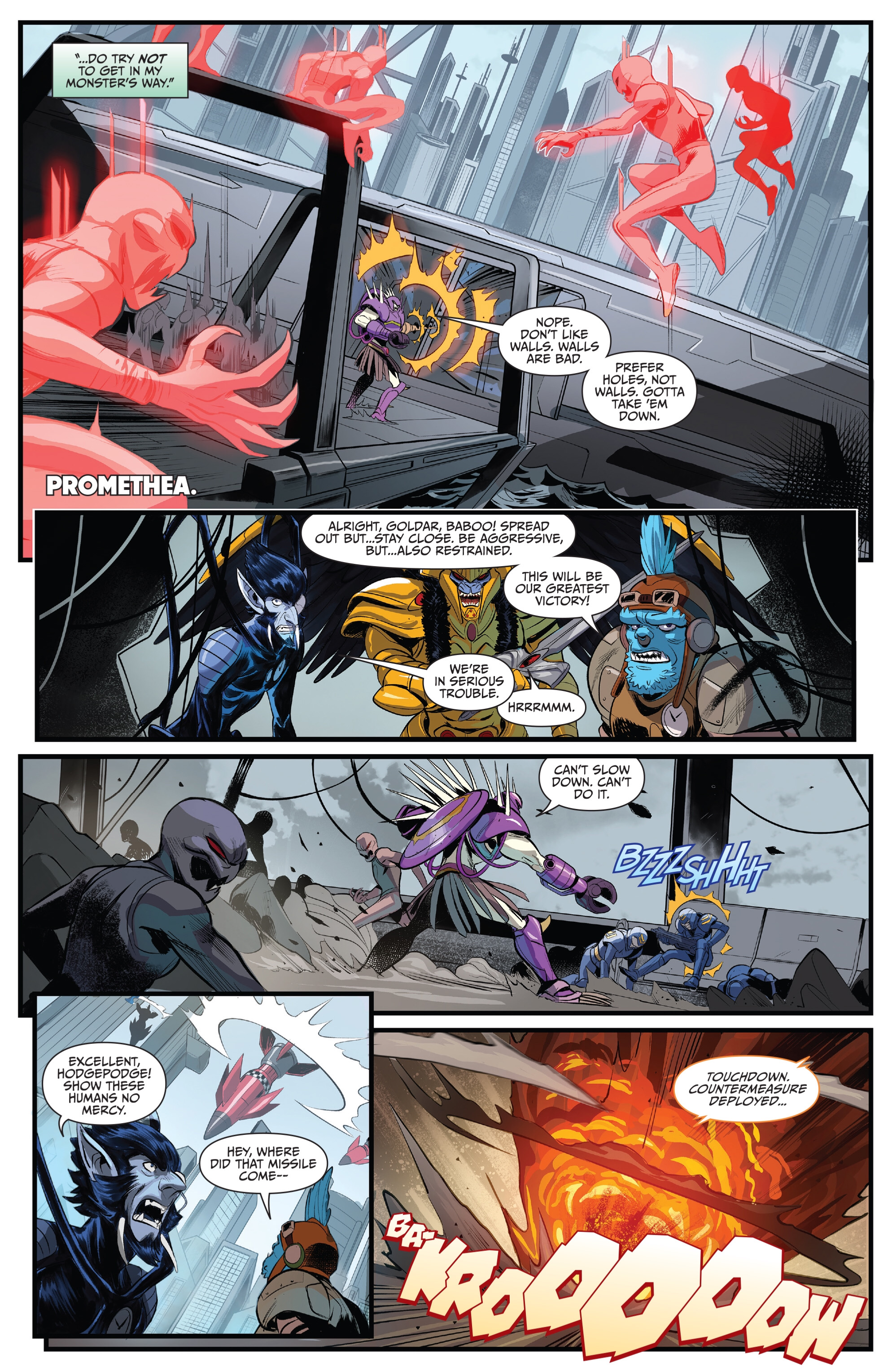 Read online Saban's Go Go Power Rangers comic -  Issue #30 - 9