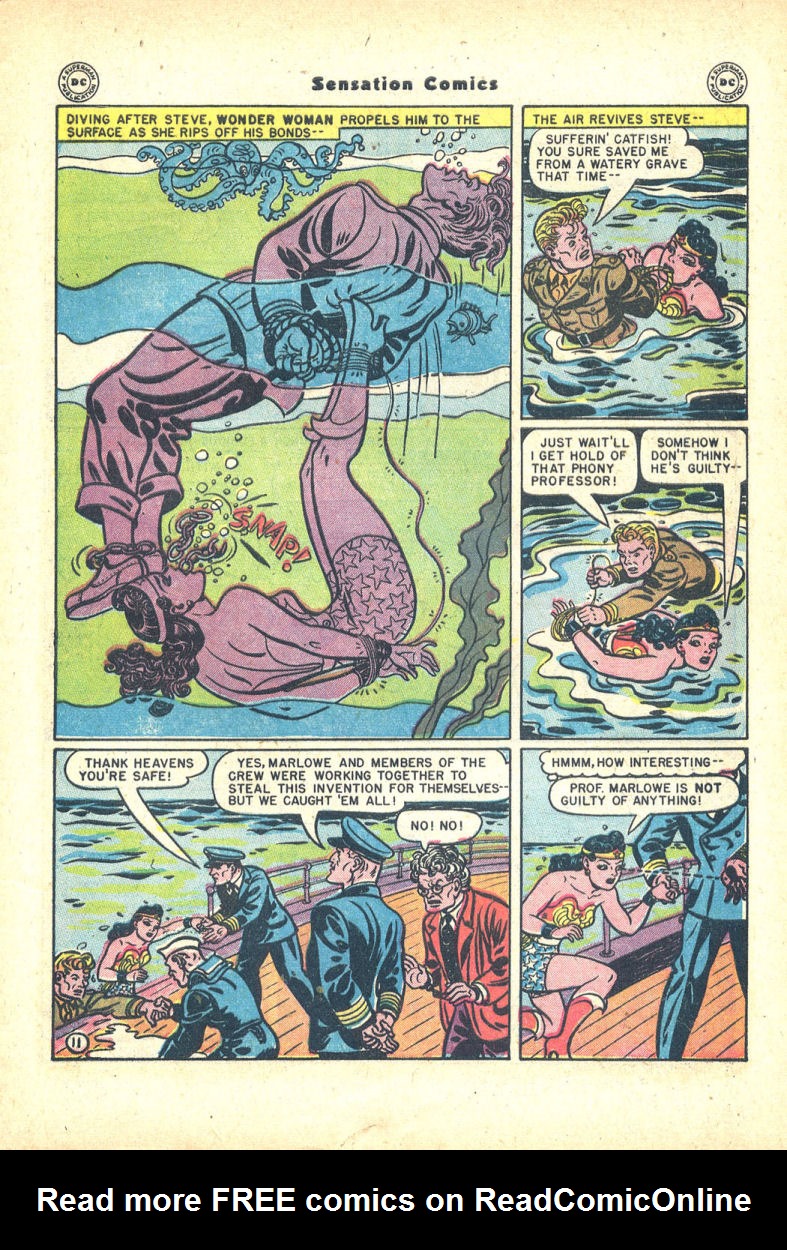 Read online Sensation (Mystery) Comics comic -  Issue #68 - 13