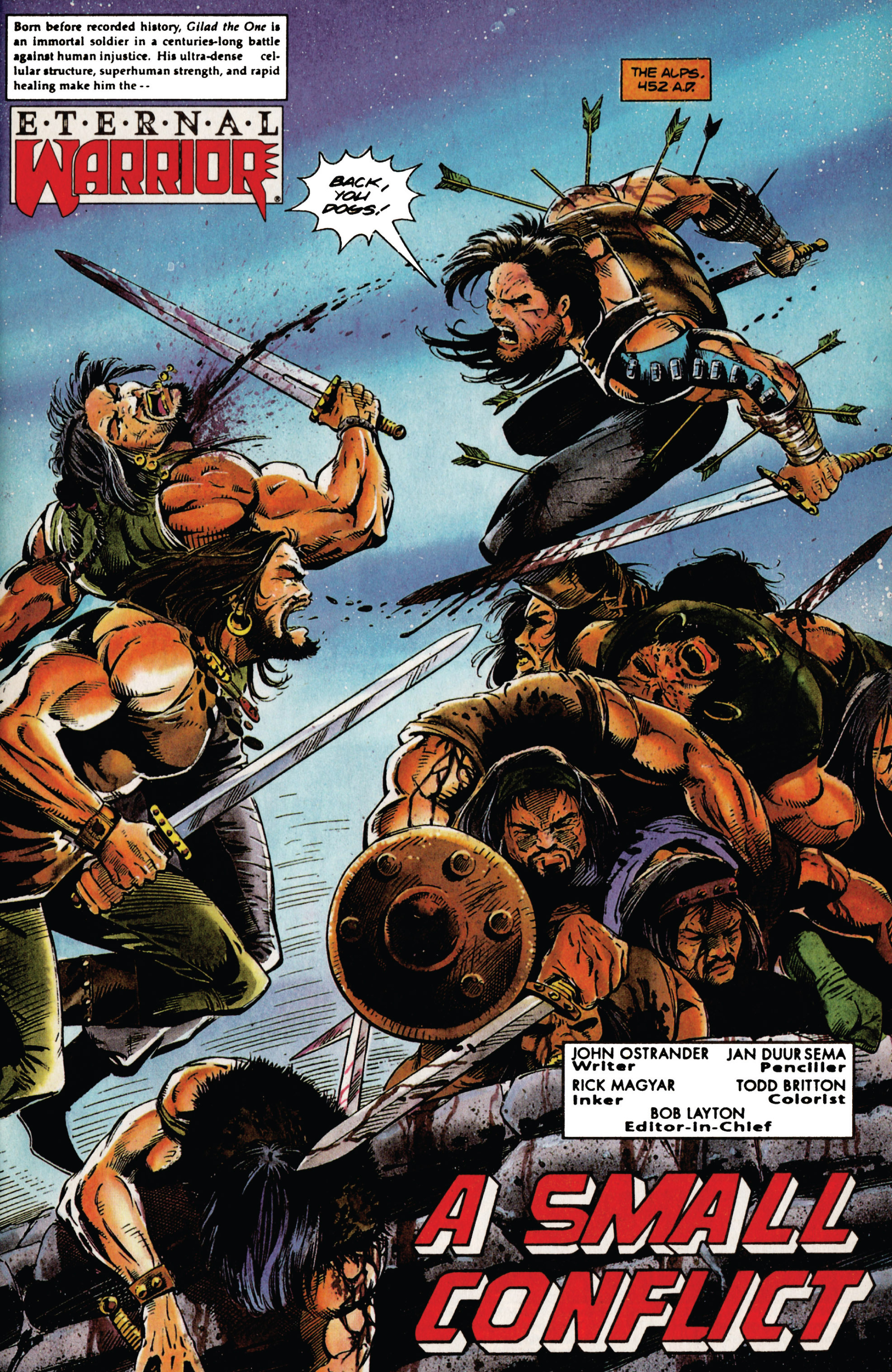 Read online Eternal Warrior (1992) comic -  Issue #32 - 2