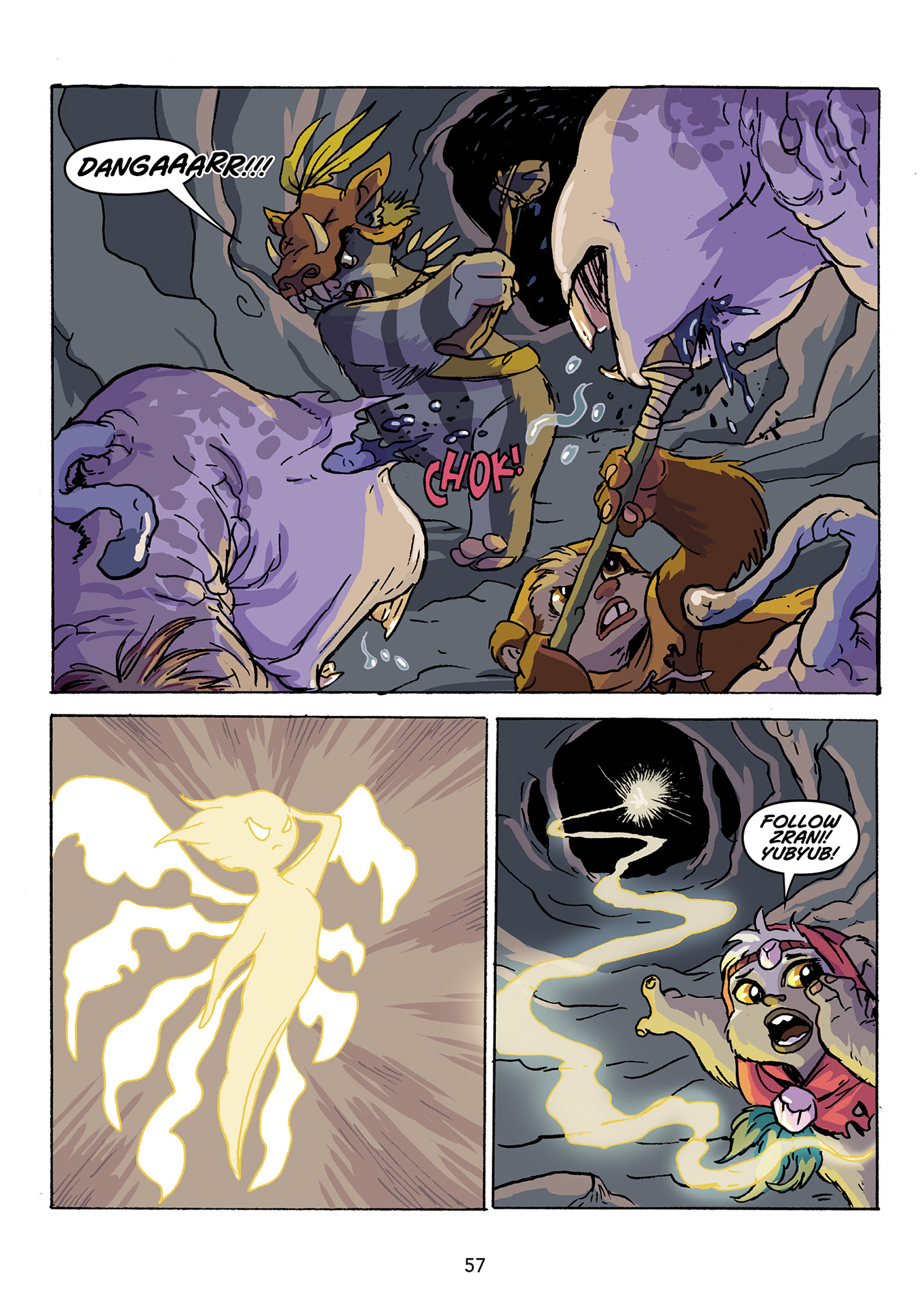 Read online Star Wars: Ewoks - Shadows of Endor comic -  Issue # TPB - 58