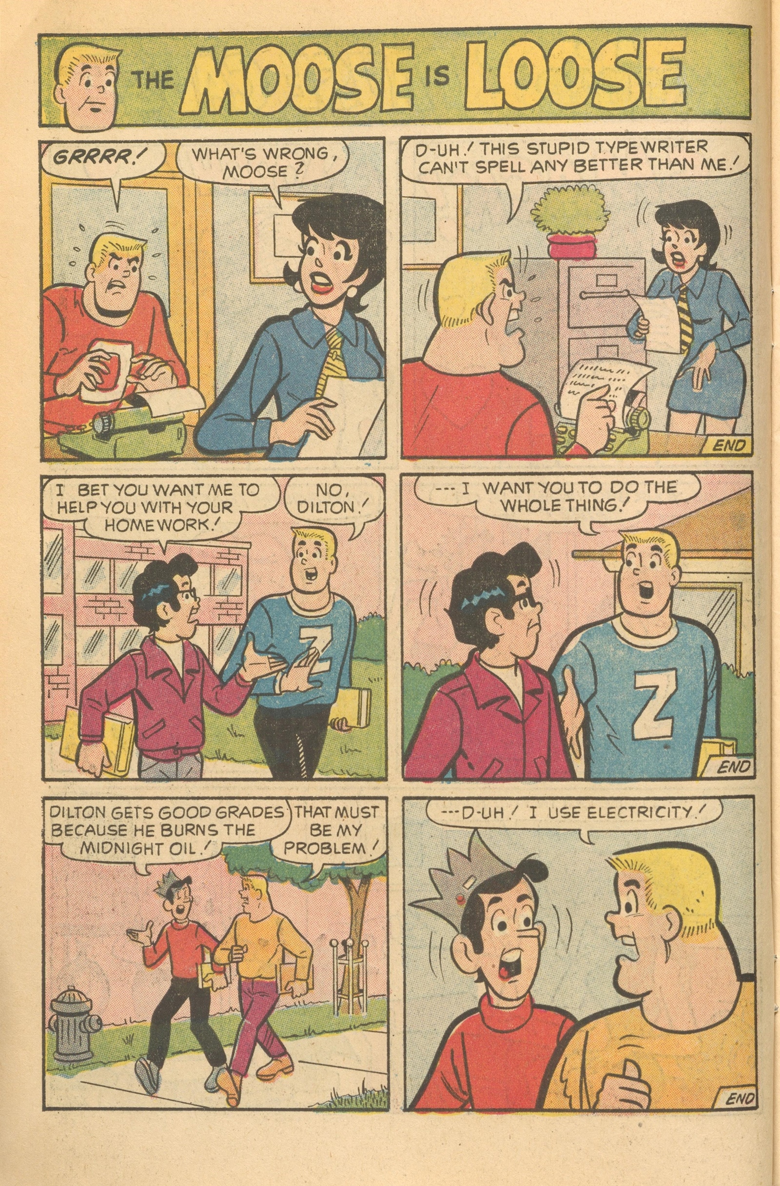 Read online Archie's Joke Book Magazine comic -  Issue #183 - 6