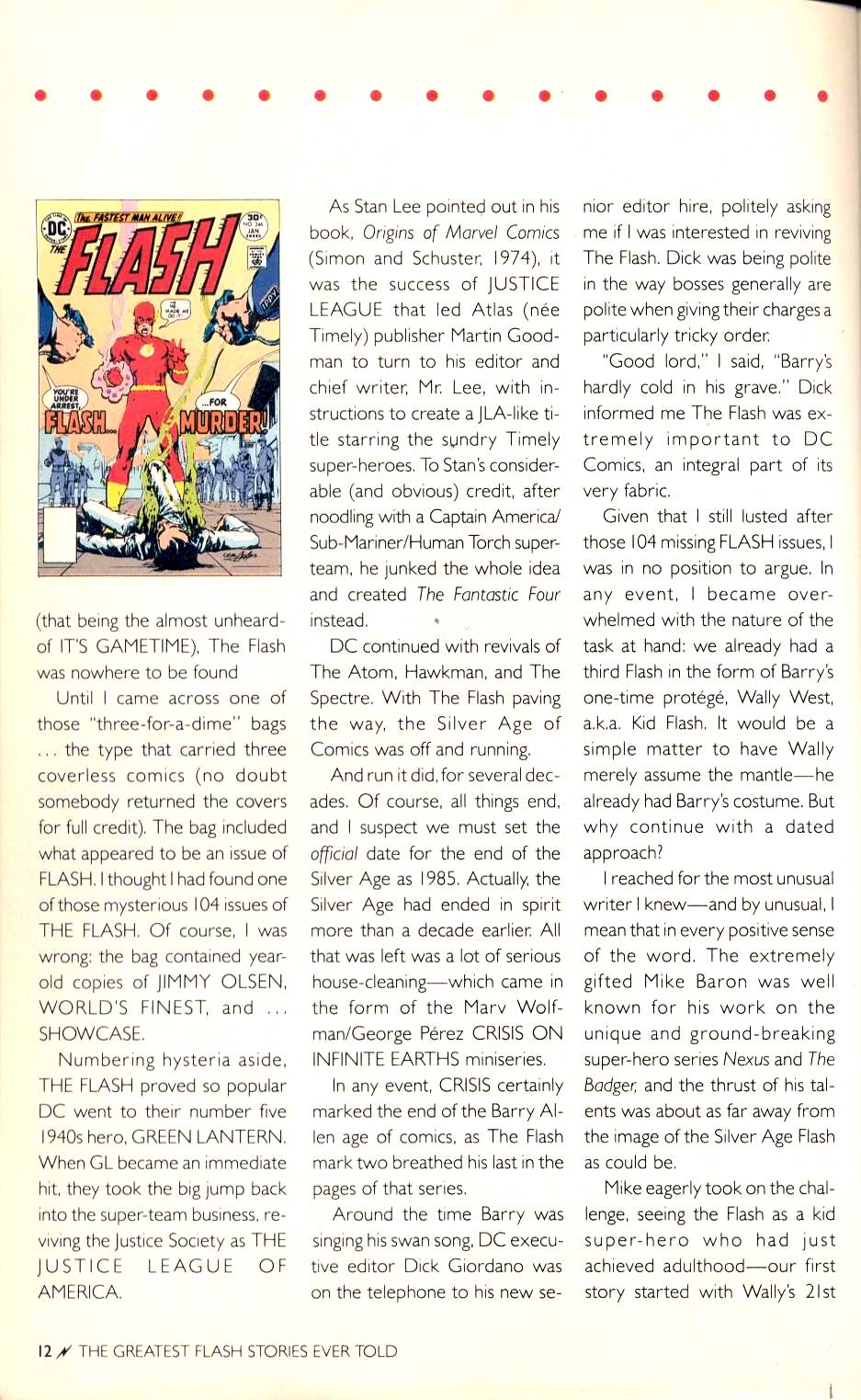 Read online The Greatest Flash Stories Ever Told comic -  Issue # TPB - 13