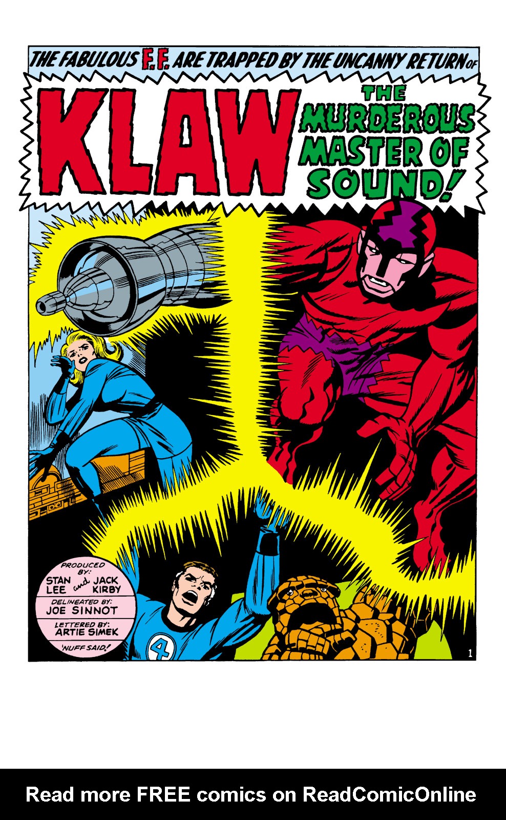 Read online Fantastic Four (1961) comic -  Issue #56 - 2