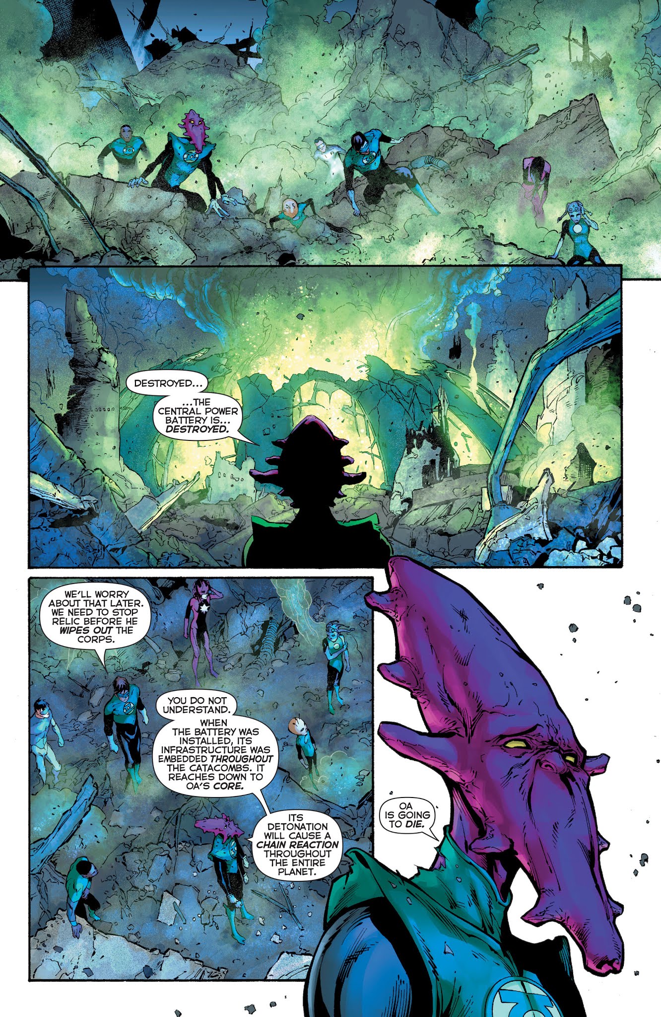 Read online Green Lantern: Lights Out comic -  Issue # TPB - 68