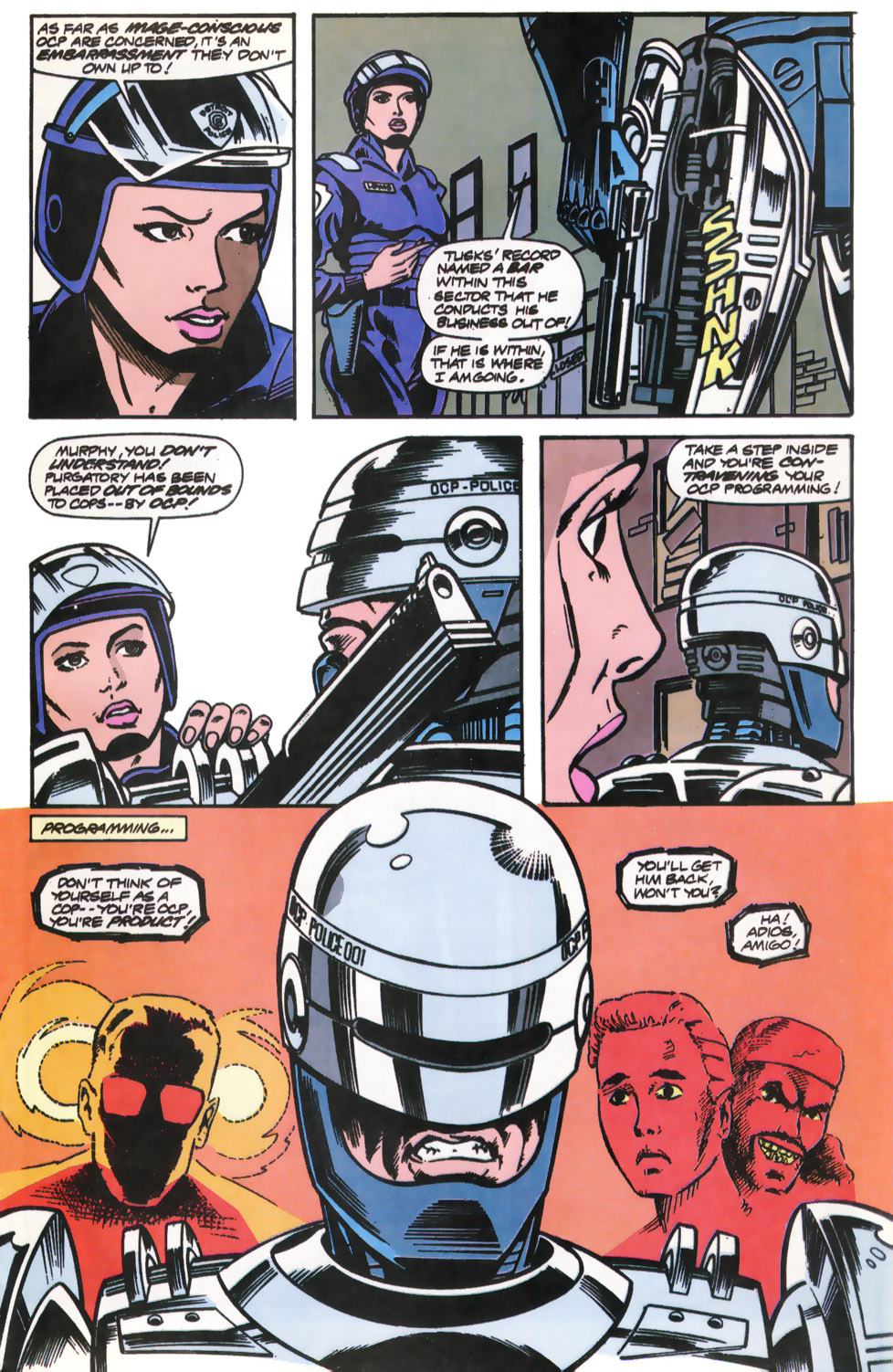 Read online Robocop (1990) comic -  Issue #12 - 13