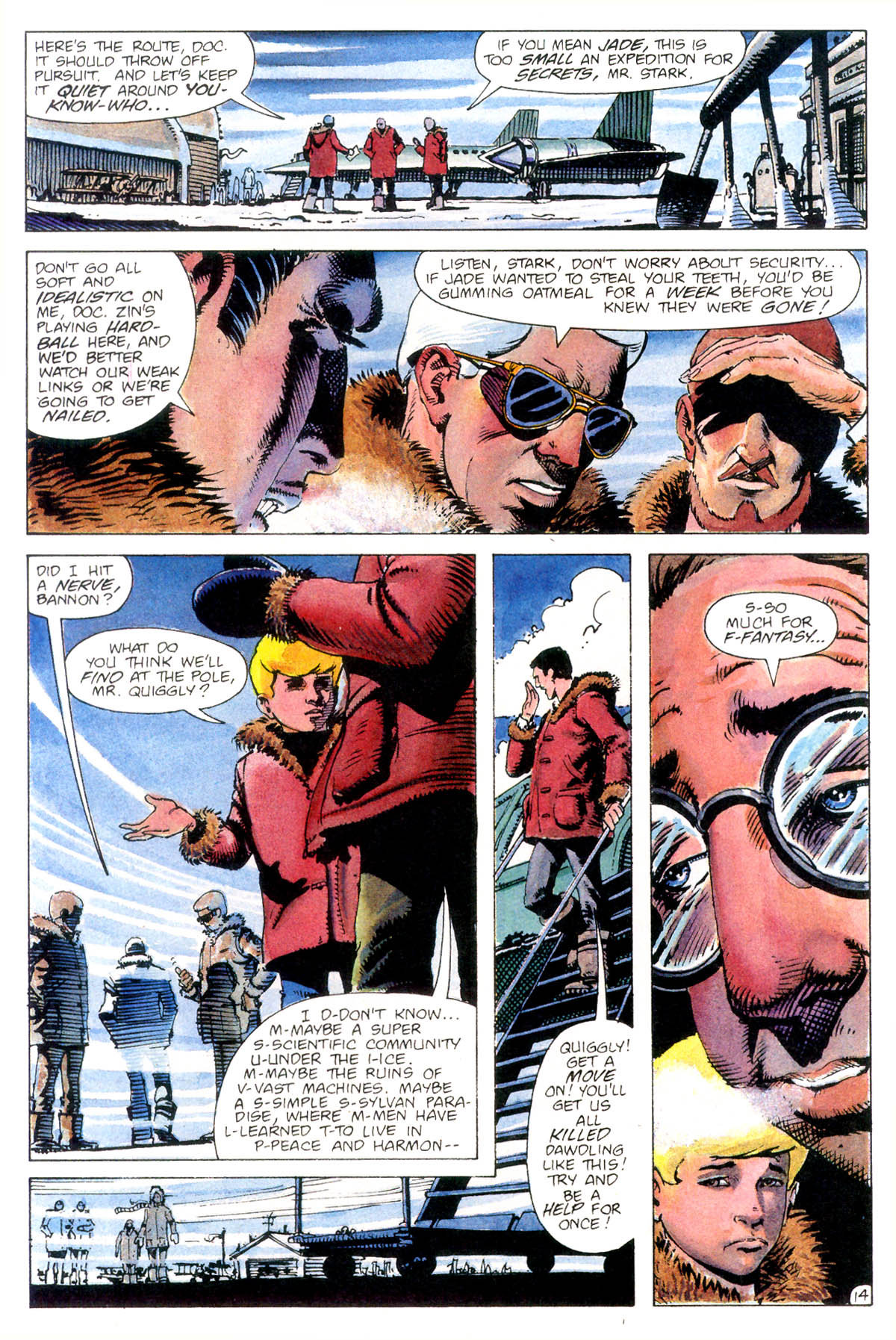 Read online Jonny Quest comic -  Issue #6 - 17