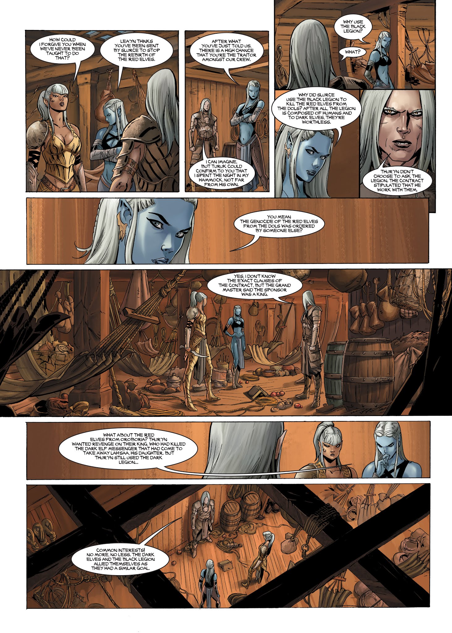 Read online Elves comic -  Issue #21 - 34