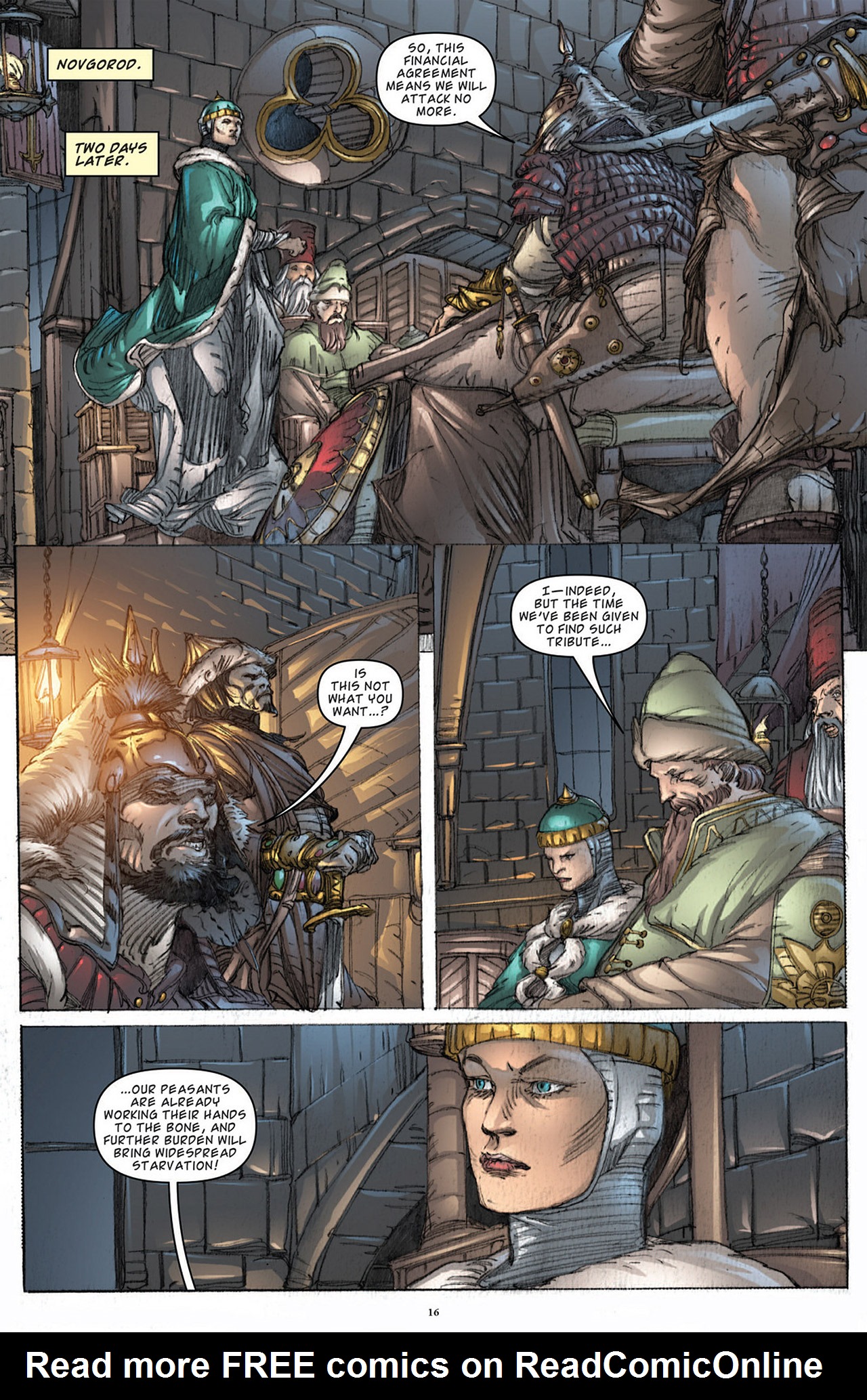 Read online Nevsky: A Hero of the People comic -  Issue # TPB - 16