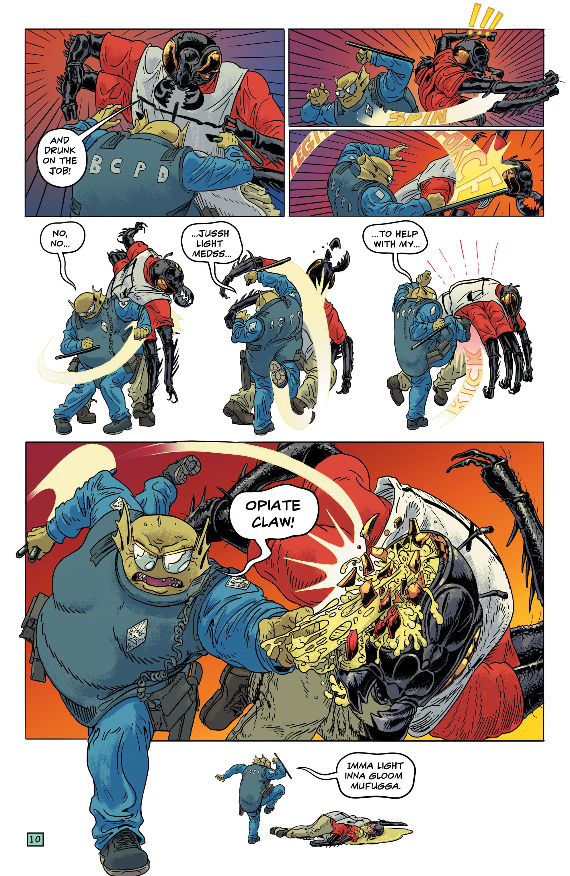 Read online Justice Warriors comic -  Issue #6 - 11