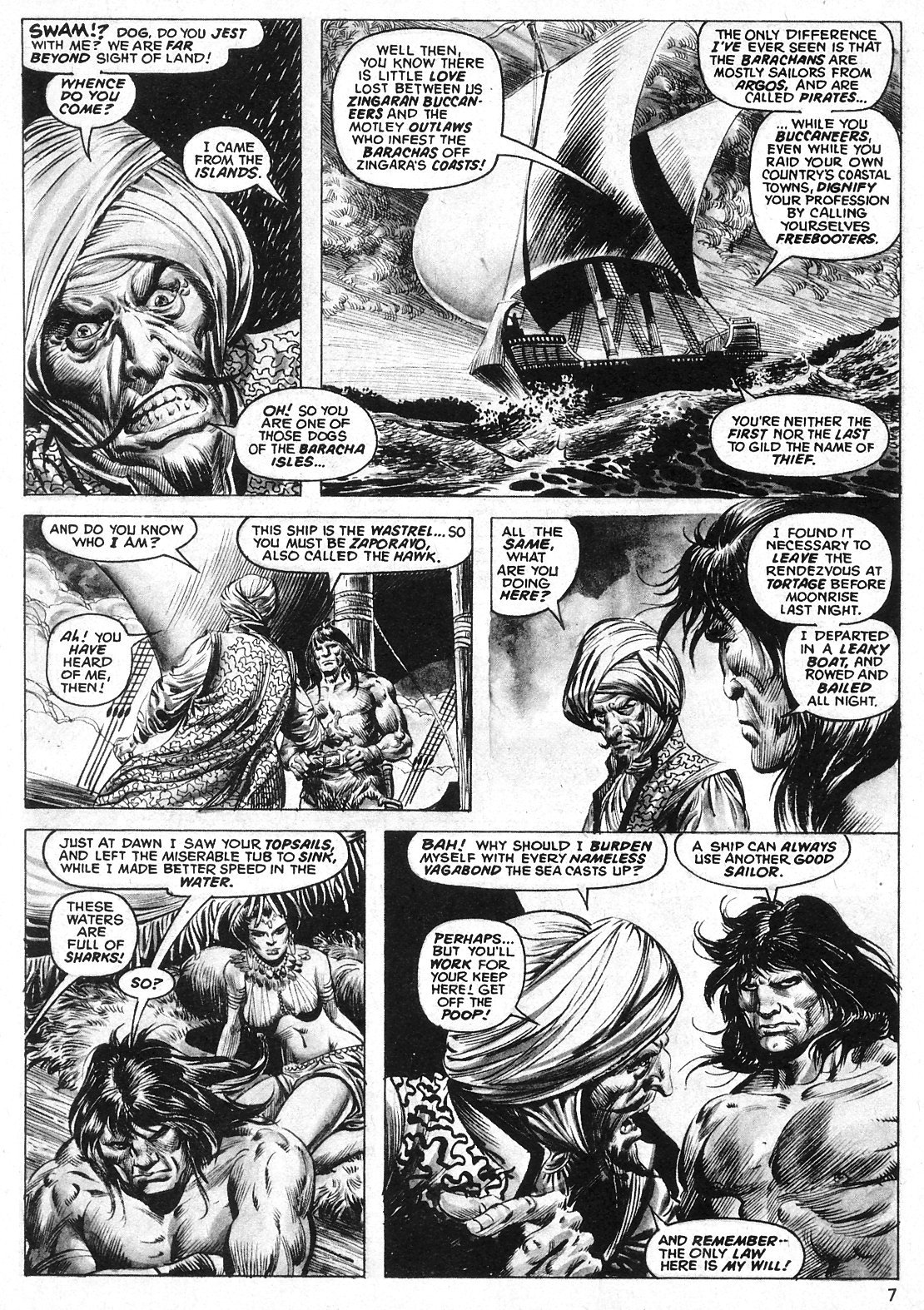 The Savage Sword Of Conan Issue #22 #23 - English 7
