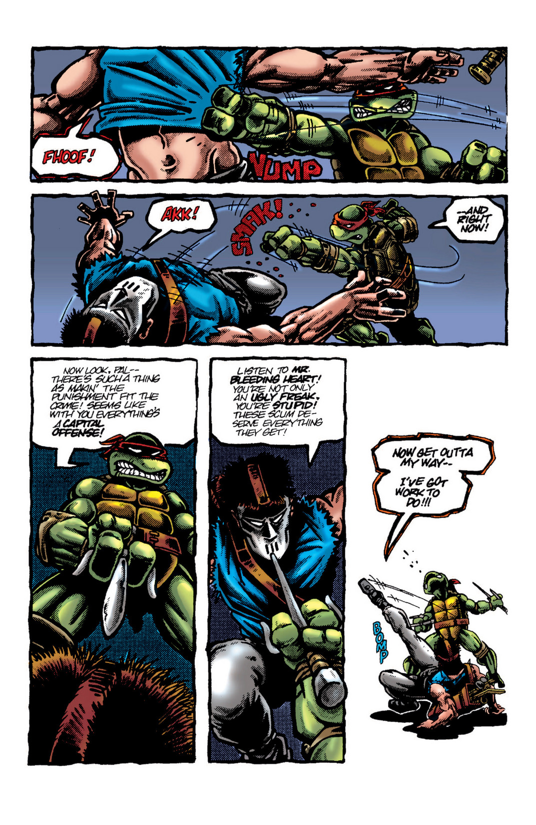 Read online Teenage Mutant Ninja Turtles Color Classics: Raphael Micro-Series One-Shot comic -  Issue # Full - 20