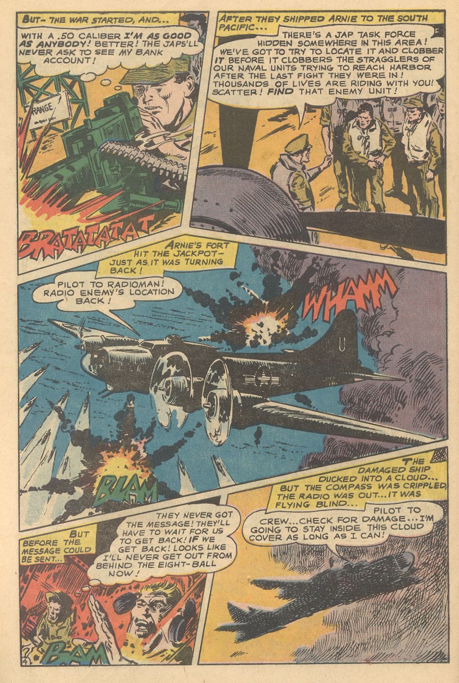 Read online Star Spangled War Stories (1952) comic -  Issue #128 - 6
