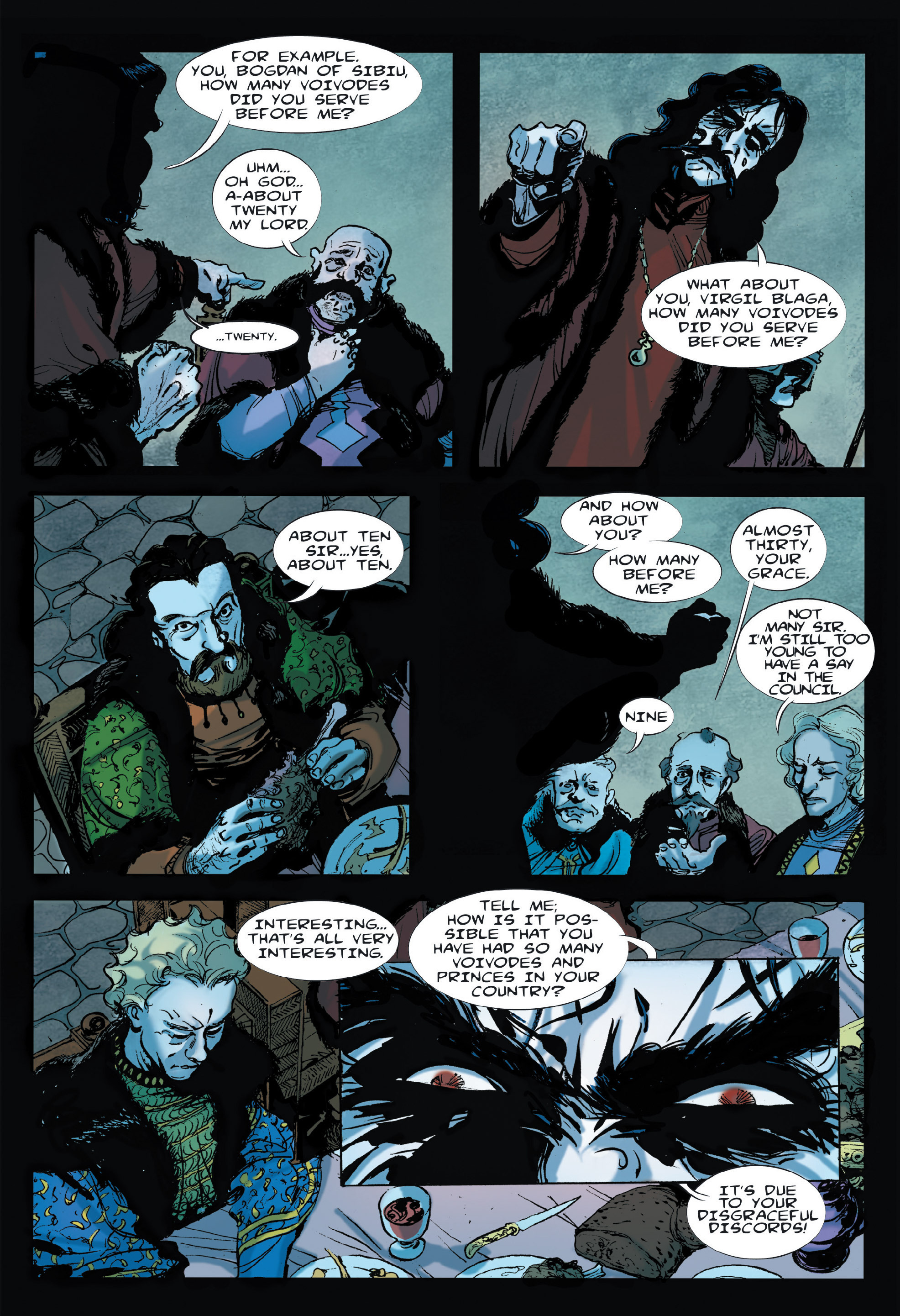 Read online Voivod: The True Story of Vlad the Impaler comic -  Issue # TPB - 8