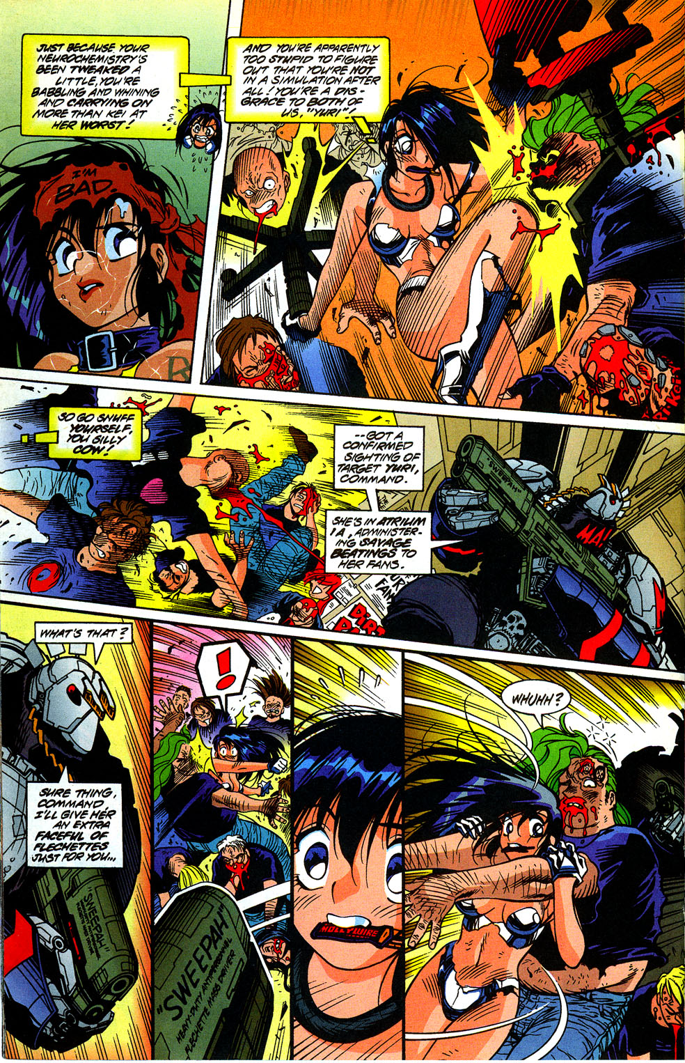 Read online Dirty Pair: Fatal But Not Serious comic -  Issue #4 - 21