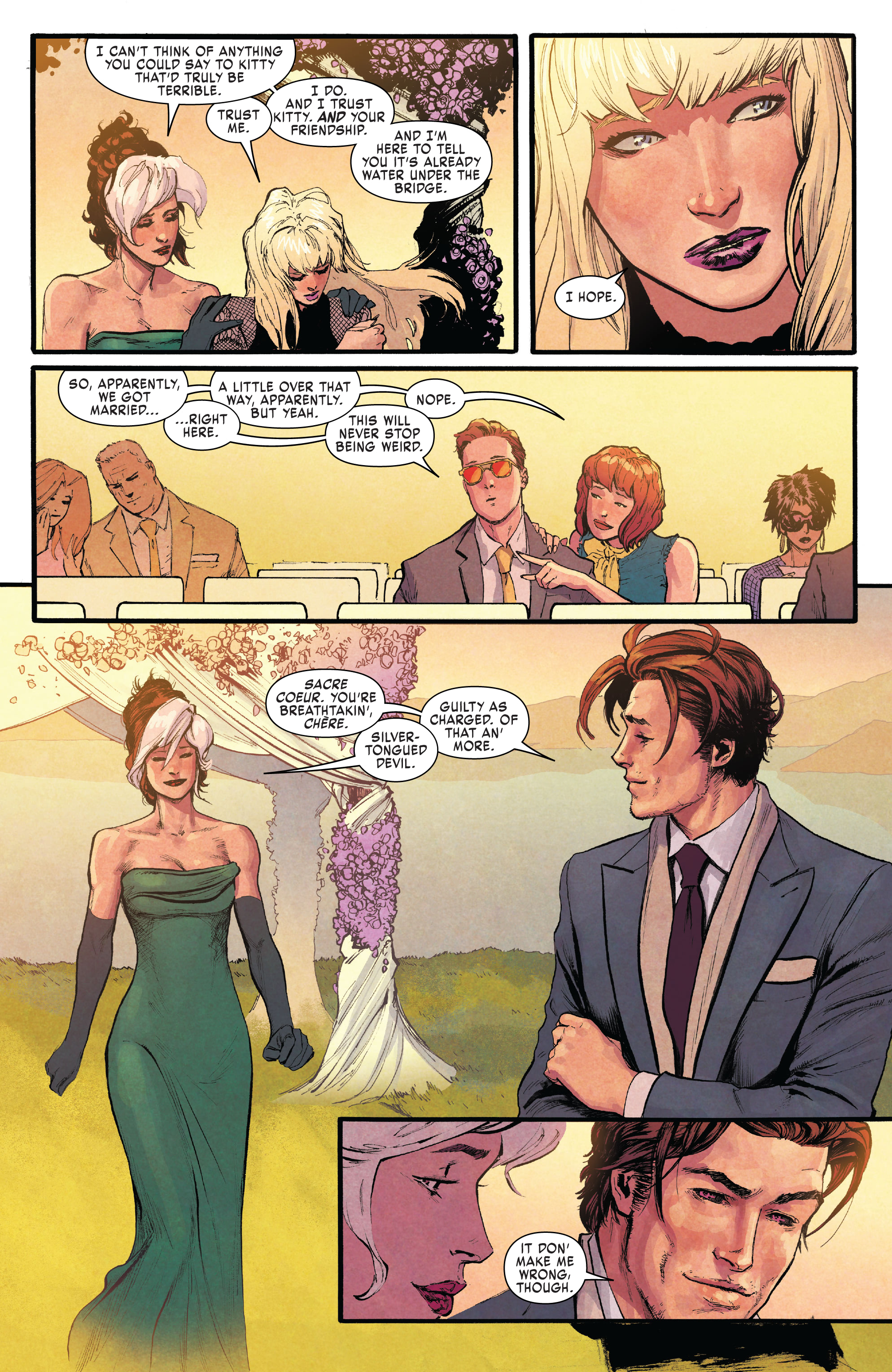 Read online X-Men Weddings comic -  Issue # TPB - 101