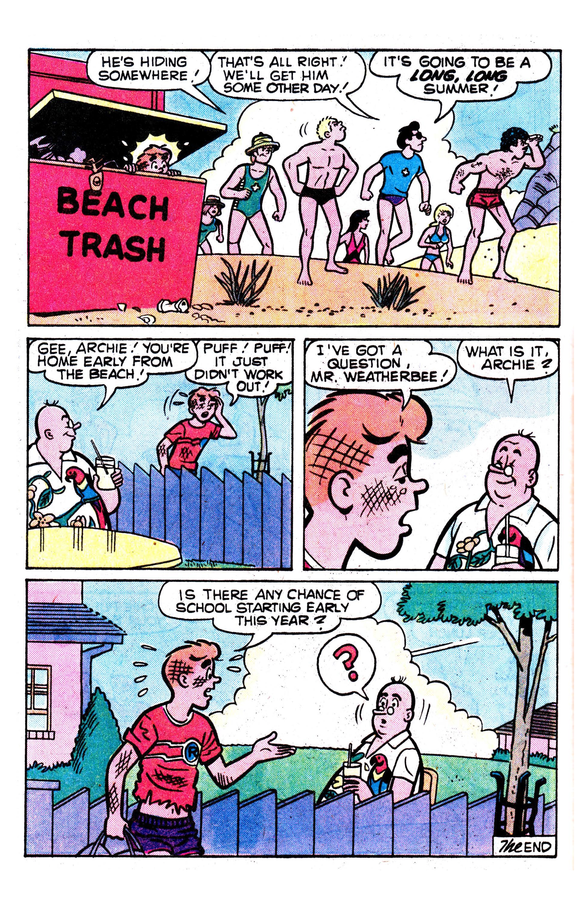 Read online Archie (1960) comic -  Issue #296 - 7