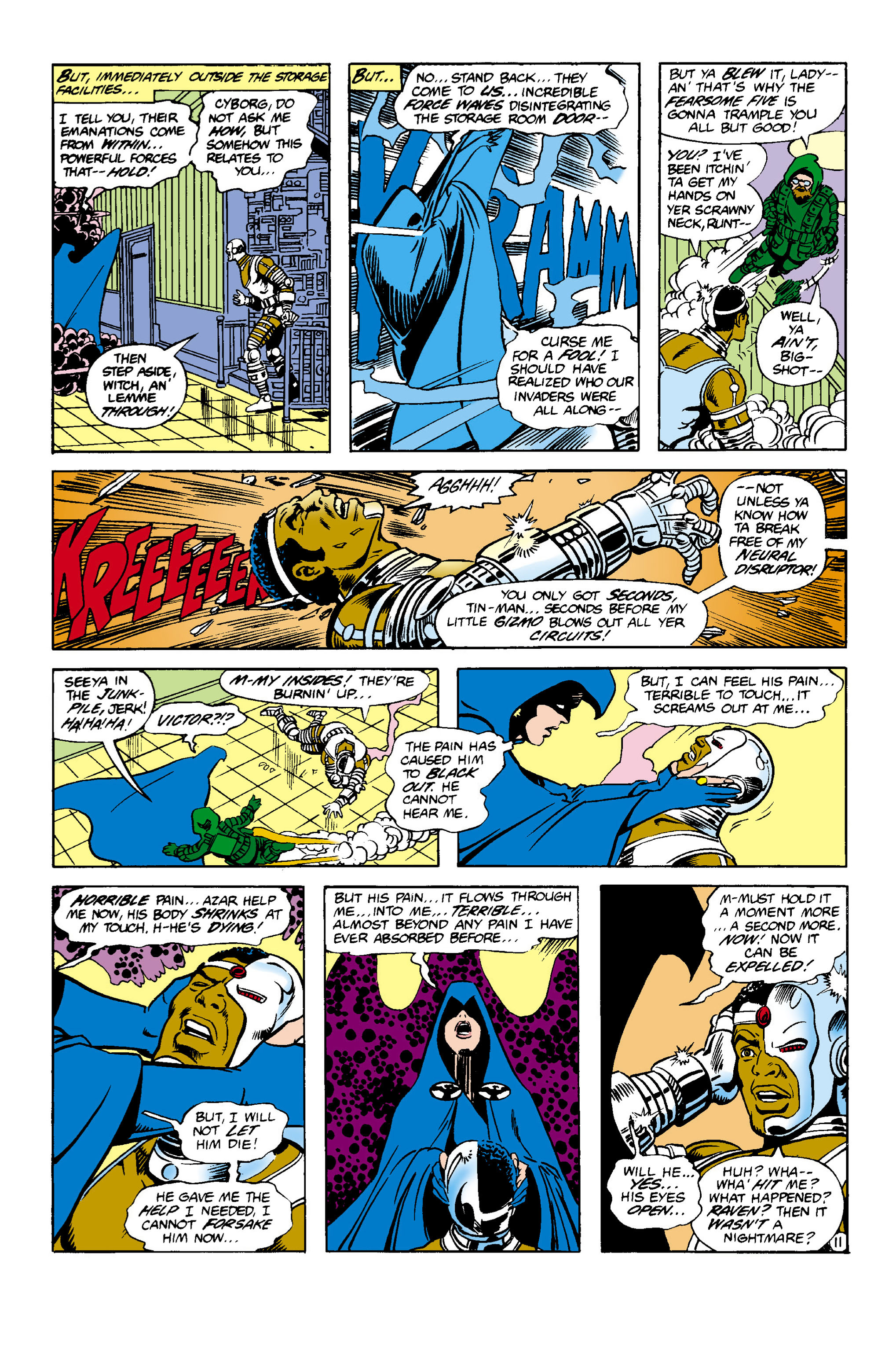 Read online The New Teen Titans (1980) comic -  Issue #7 - 12