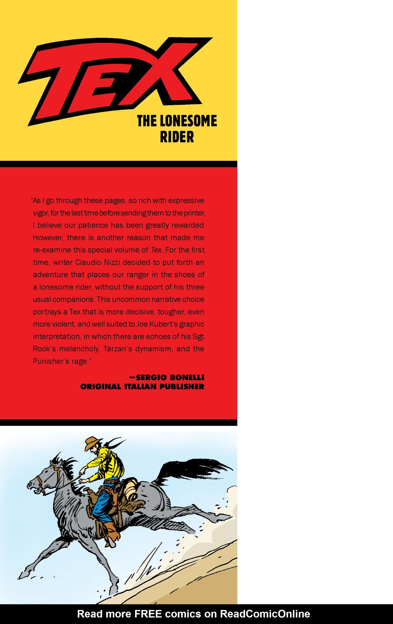 Read online Tex: The Lonesome Rider comic -  Issue # TPB (Part 1) - 2