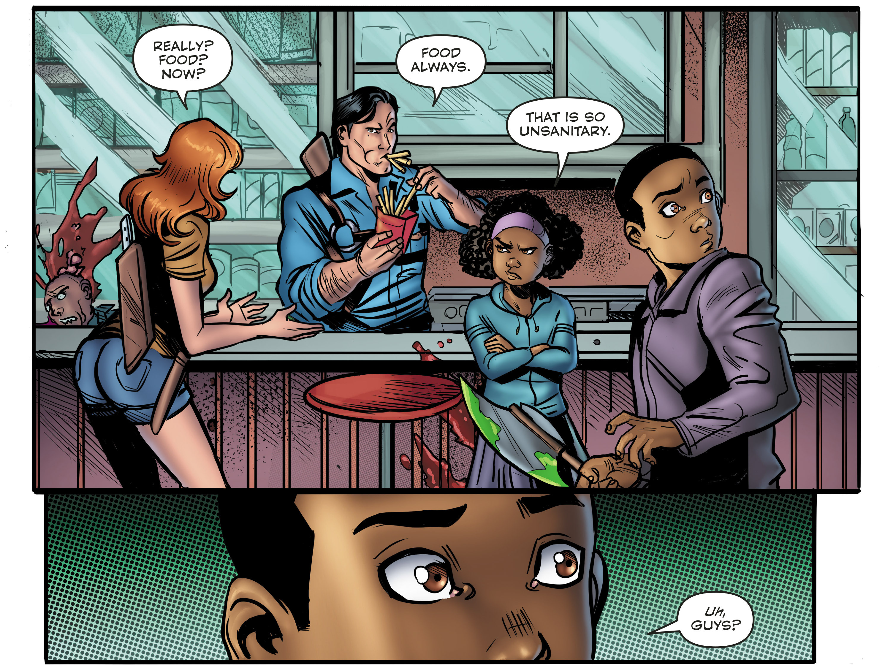 Read online Evil Dead 2: A Merry Deadite X-Mas comic -  Issue #2 - 7